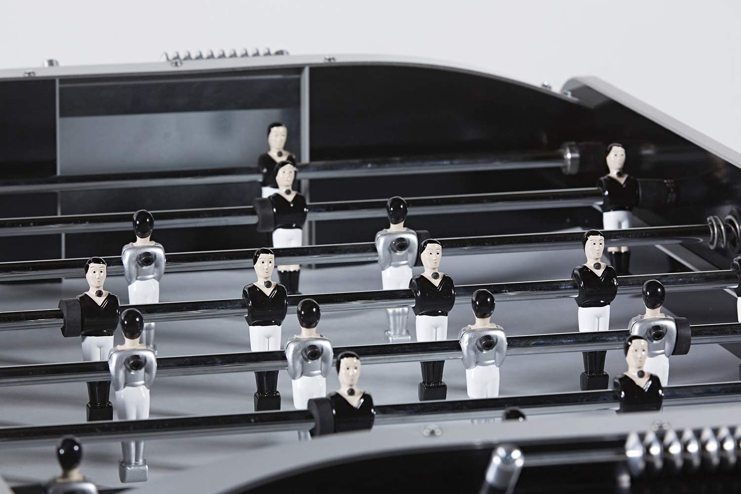 René Pierre Match Noir Indoor Foosball Table