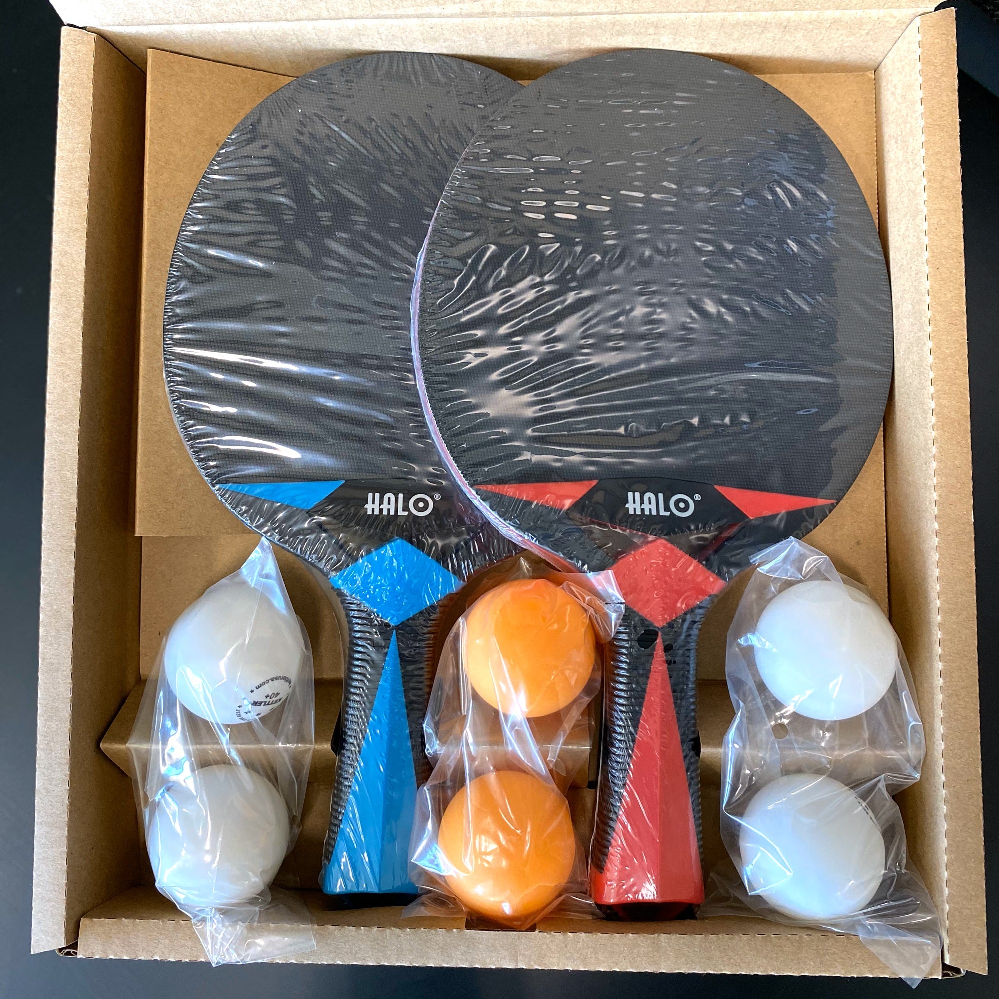 Halo X Outdoor 2 Player Table Tennis Racket Set