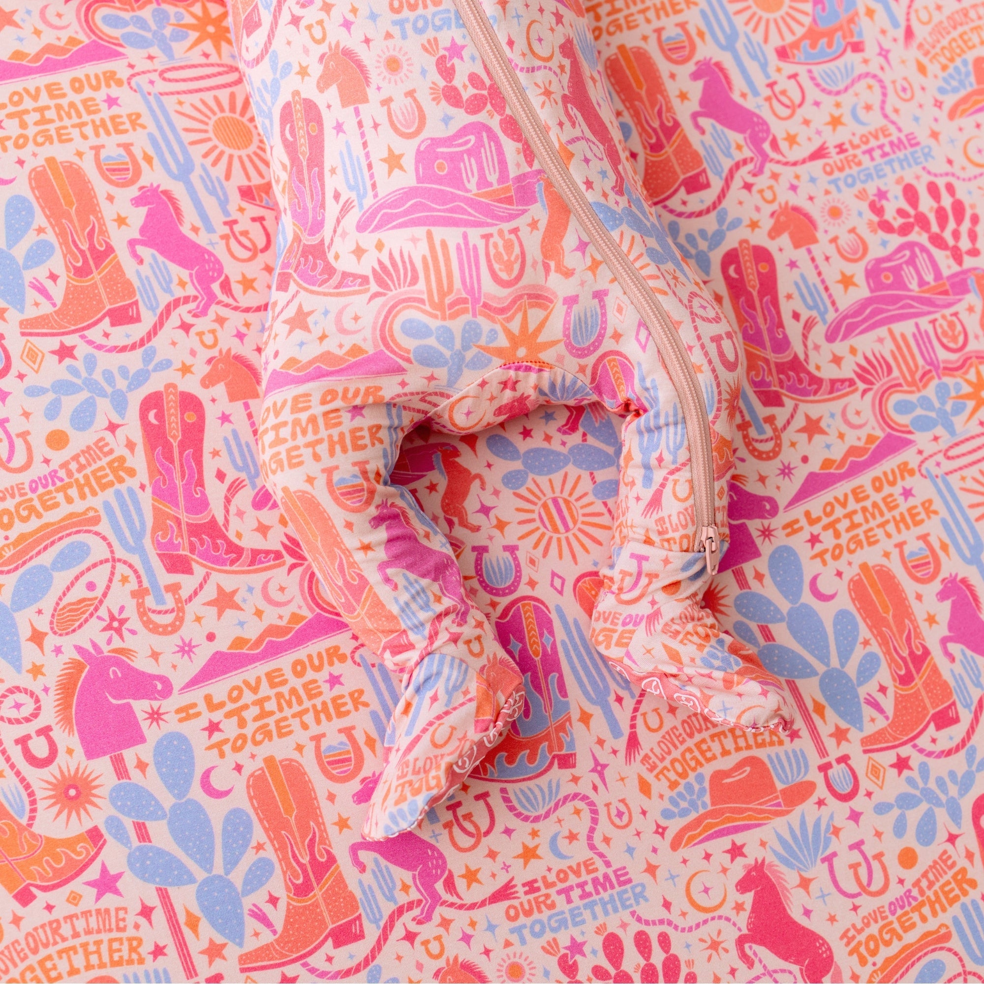 The Second-skin Footie | Saddle Up | "i Love Our Time Together"