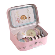 Suitcase - Tea Party Metal Set The Rosalies