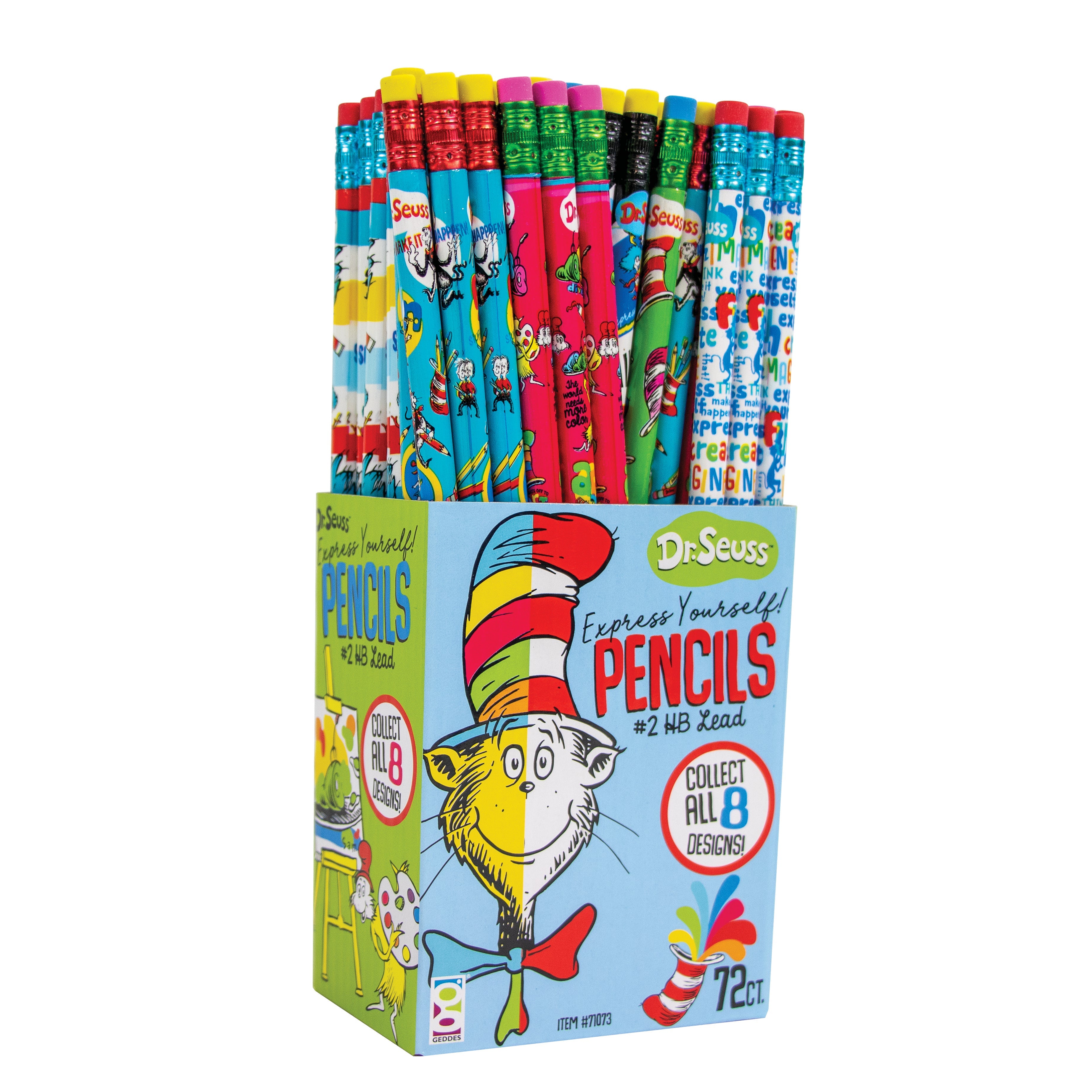 Dr. Seuss™ Express Yourself Pencils - 72 Per Display