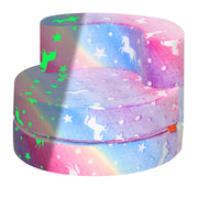 Glow Dinosaur Kids Chair, 4-in-1 Toddler Seat