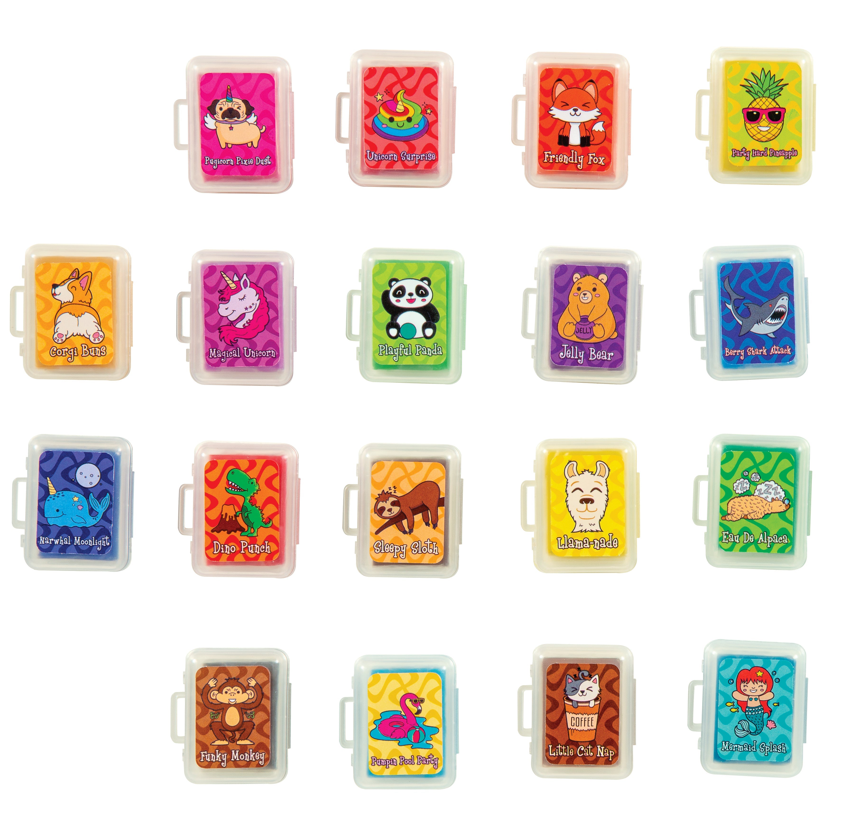 Totally Adorkable Scented Kneaded Erasers - 144 Per Display