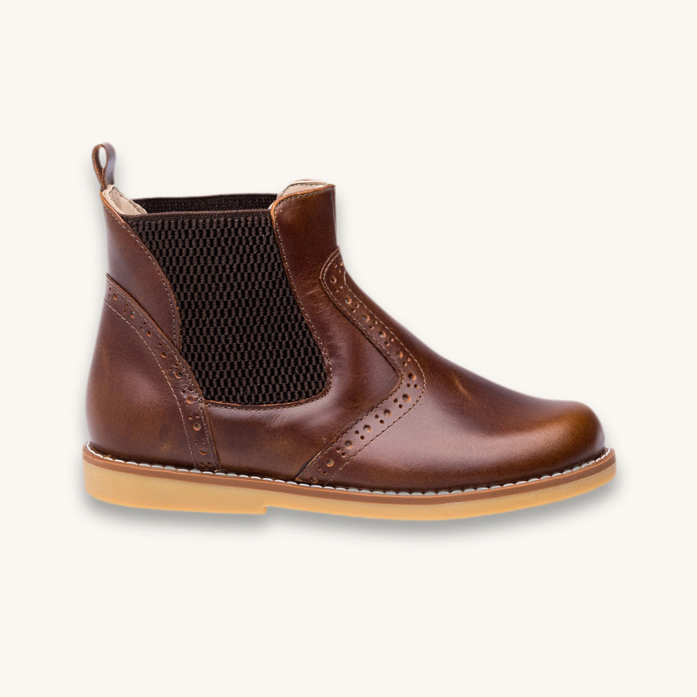 Leather Bootie Apache