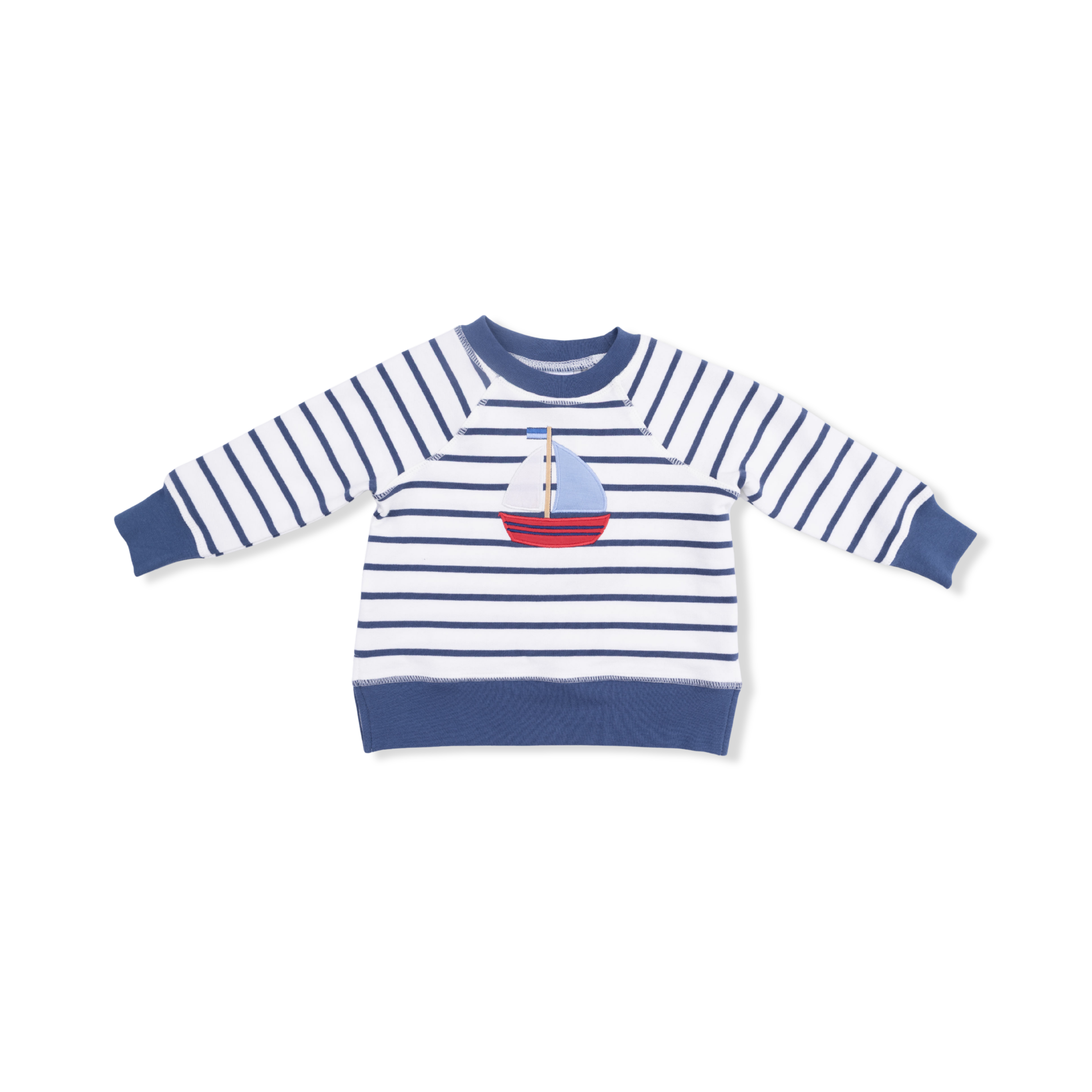 Bubbly Sailboat - Raglan Sweatshirt