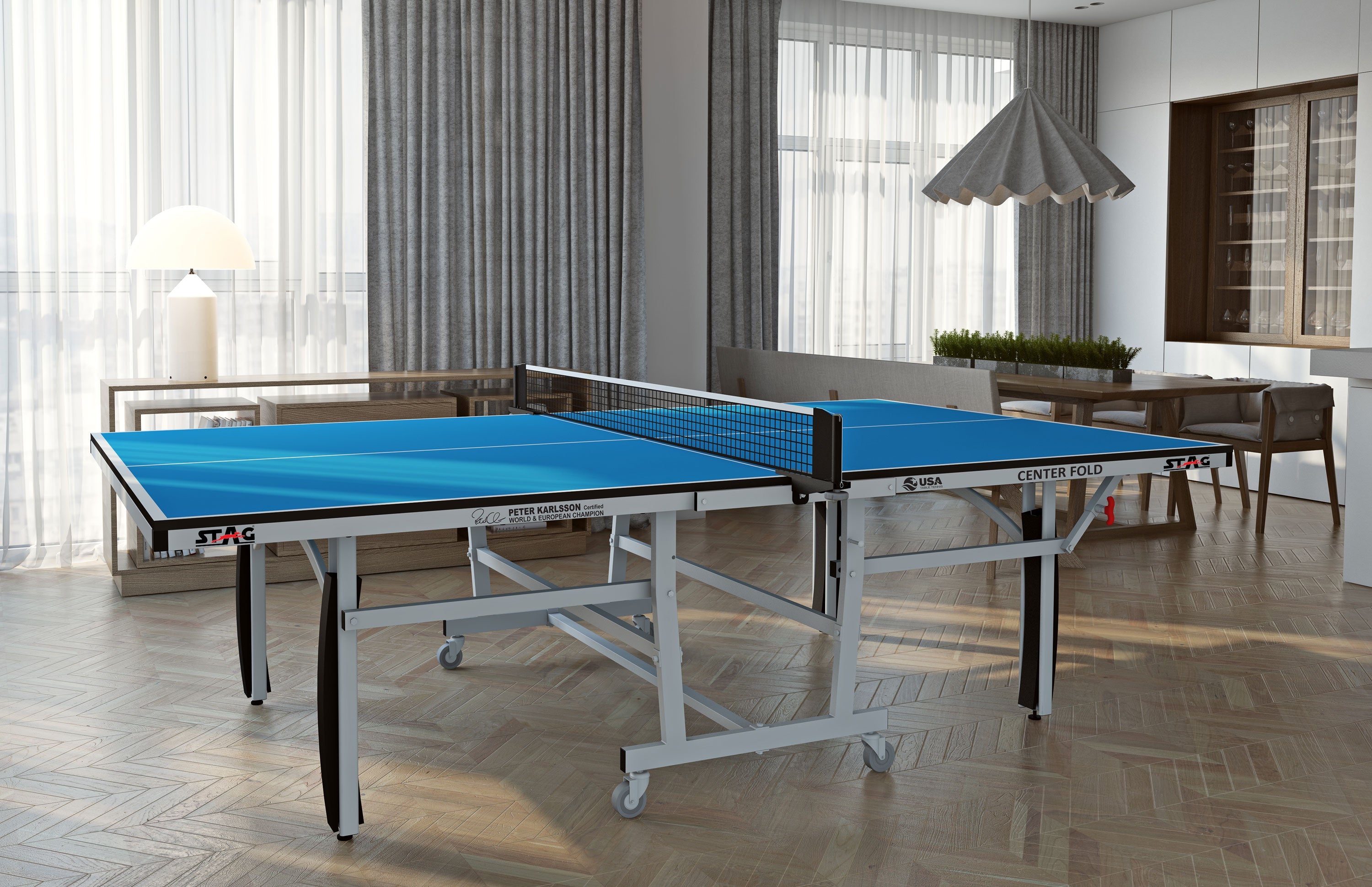 Peter Karlsson Centrefold Recreation Table Tennis Table Bundle