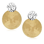 Noah Two Tone Statement Earring
