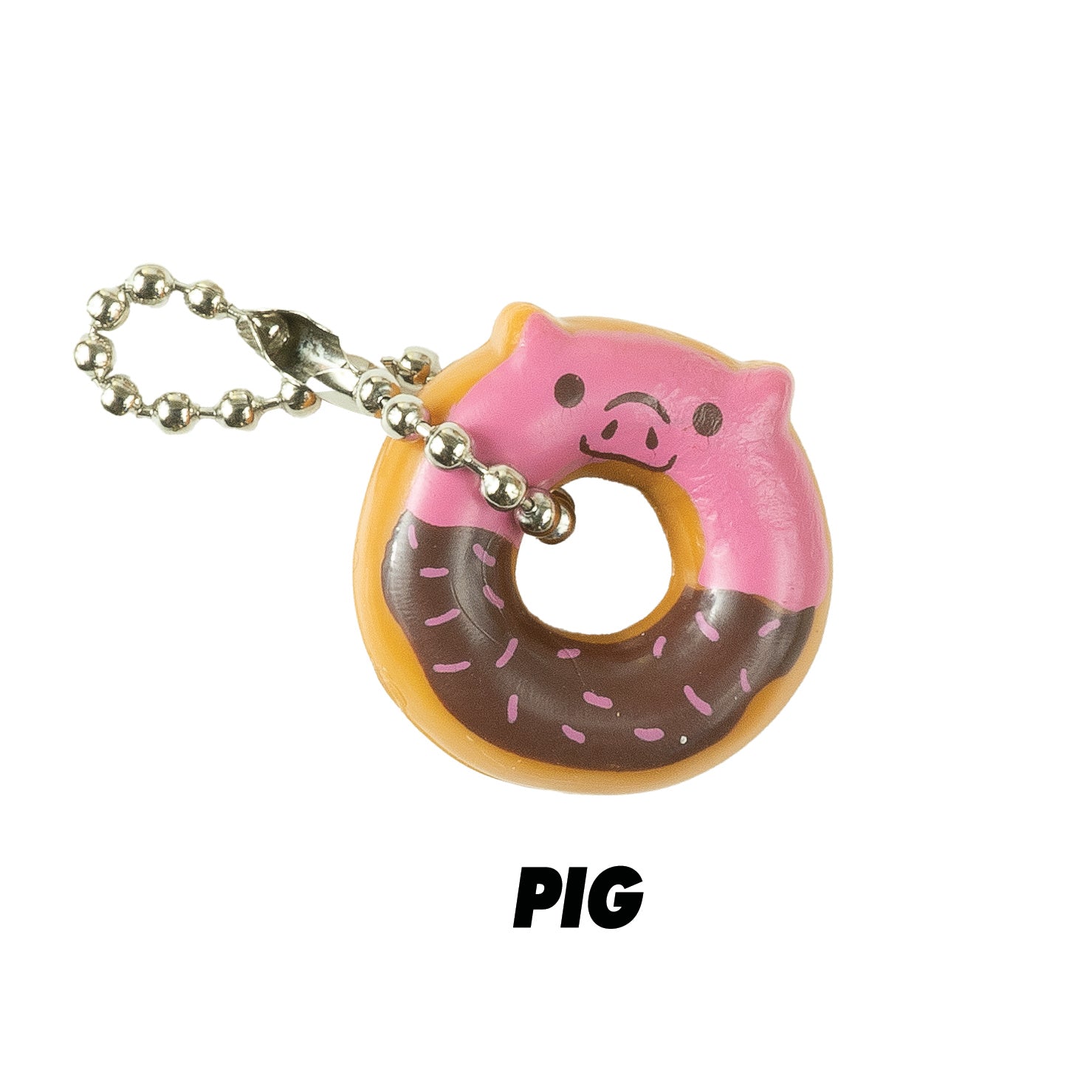 I Love Donuts: Animals Keychain Necklace Assortment - 100 Per Bag
