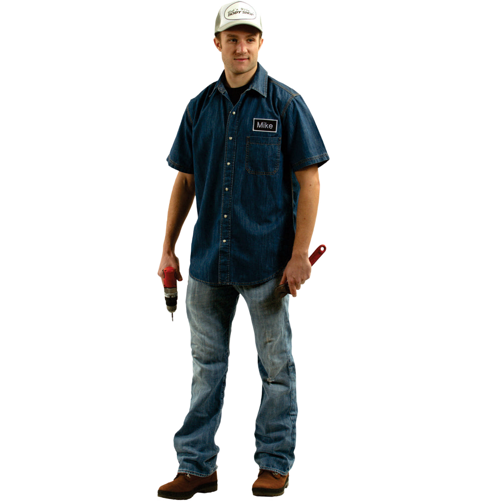 Mike Mechanic Costume - Adults