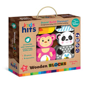 Kids Hits - Wooden Blocks Friendly Zoo
