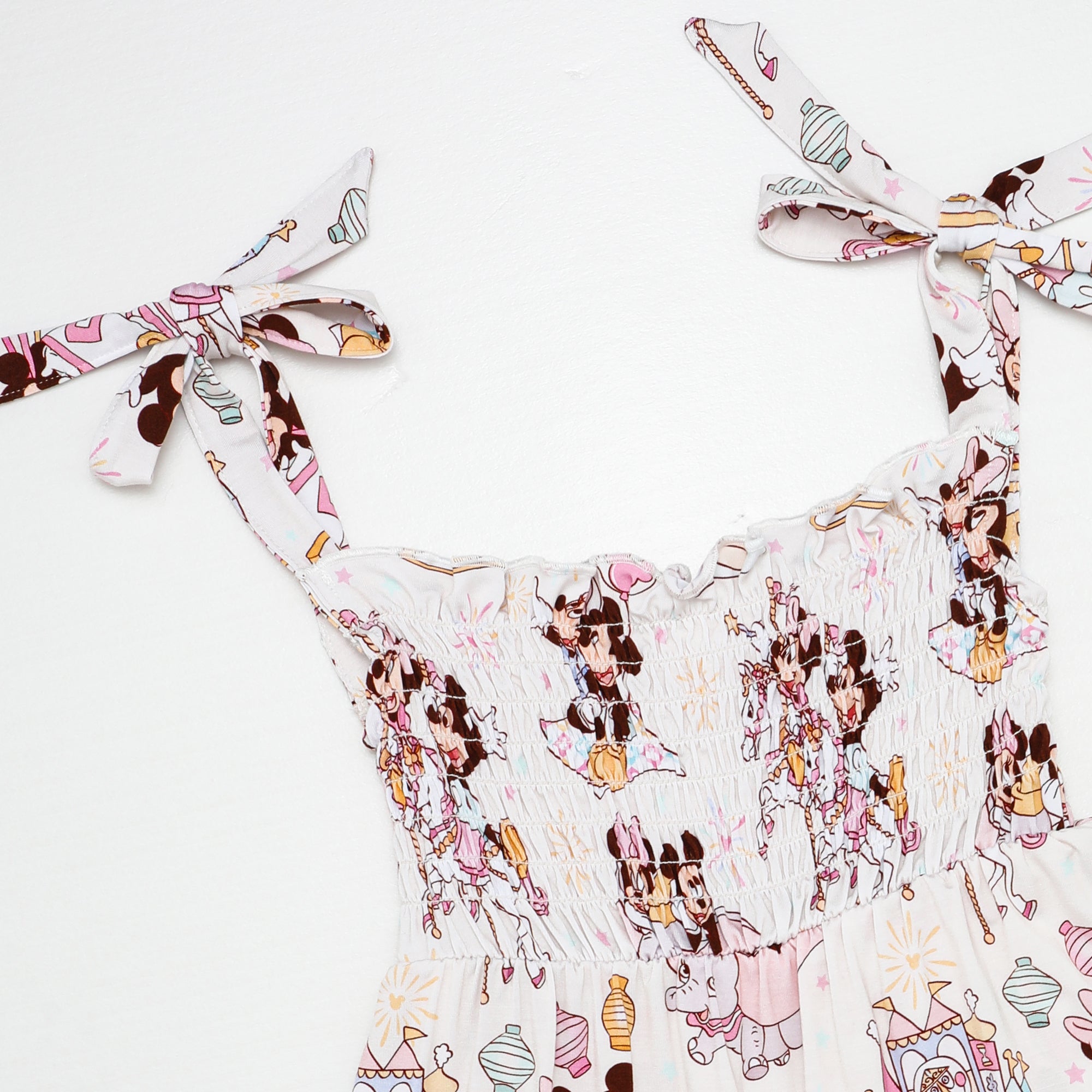 Kingdom Magic Smocked Tie Dress