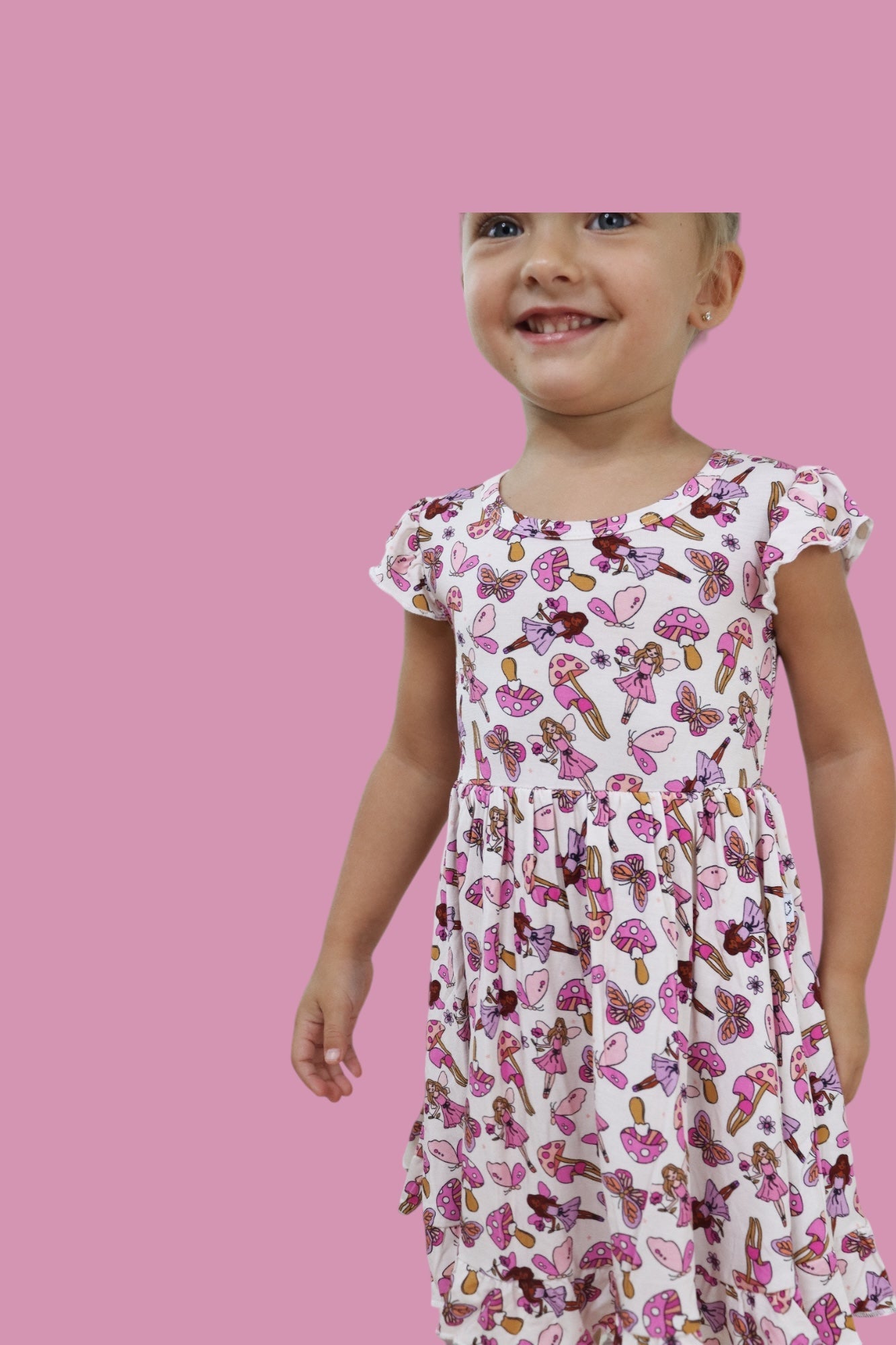 Exclusive Fairy Friends Dream Ruffle Dress