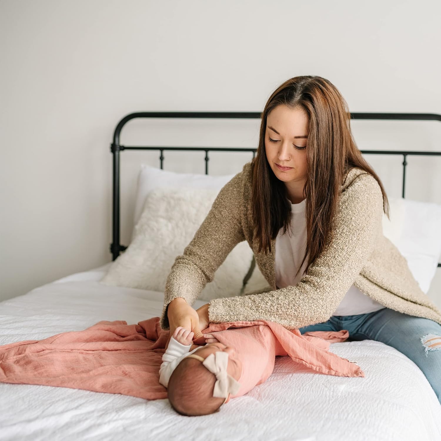 Lightweight Muslin Swaddle Blanket