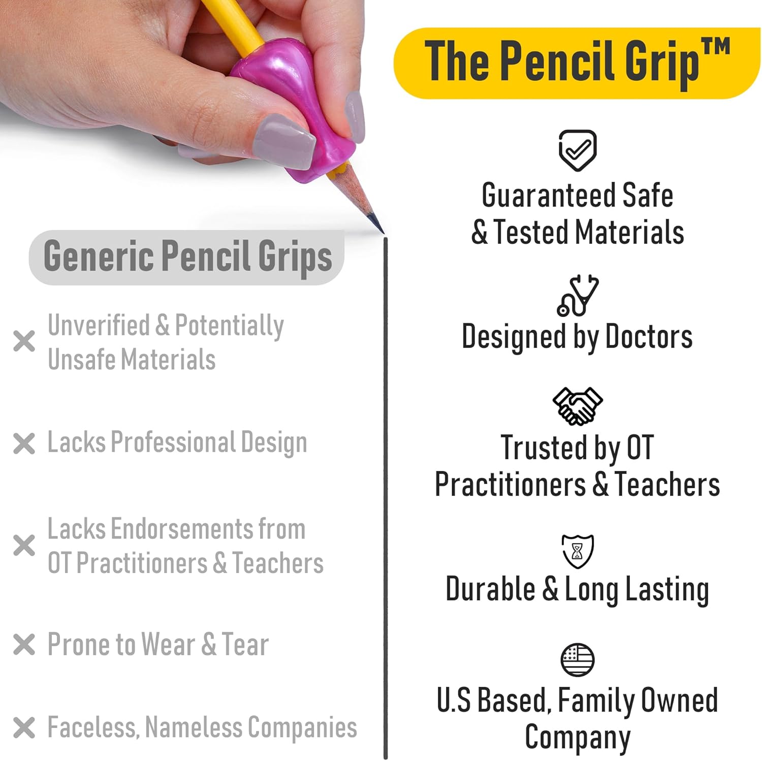 The Pencil Grip, Original