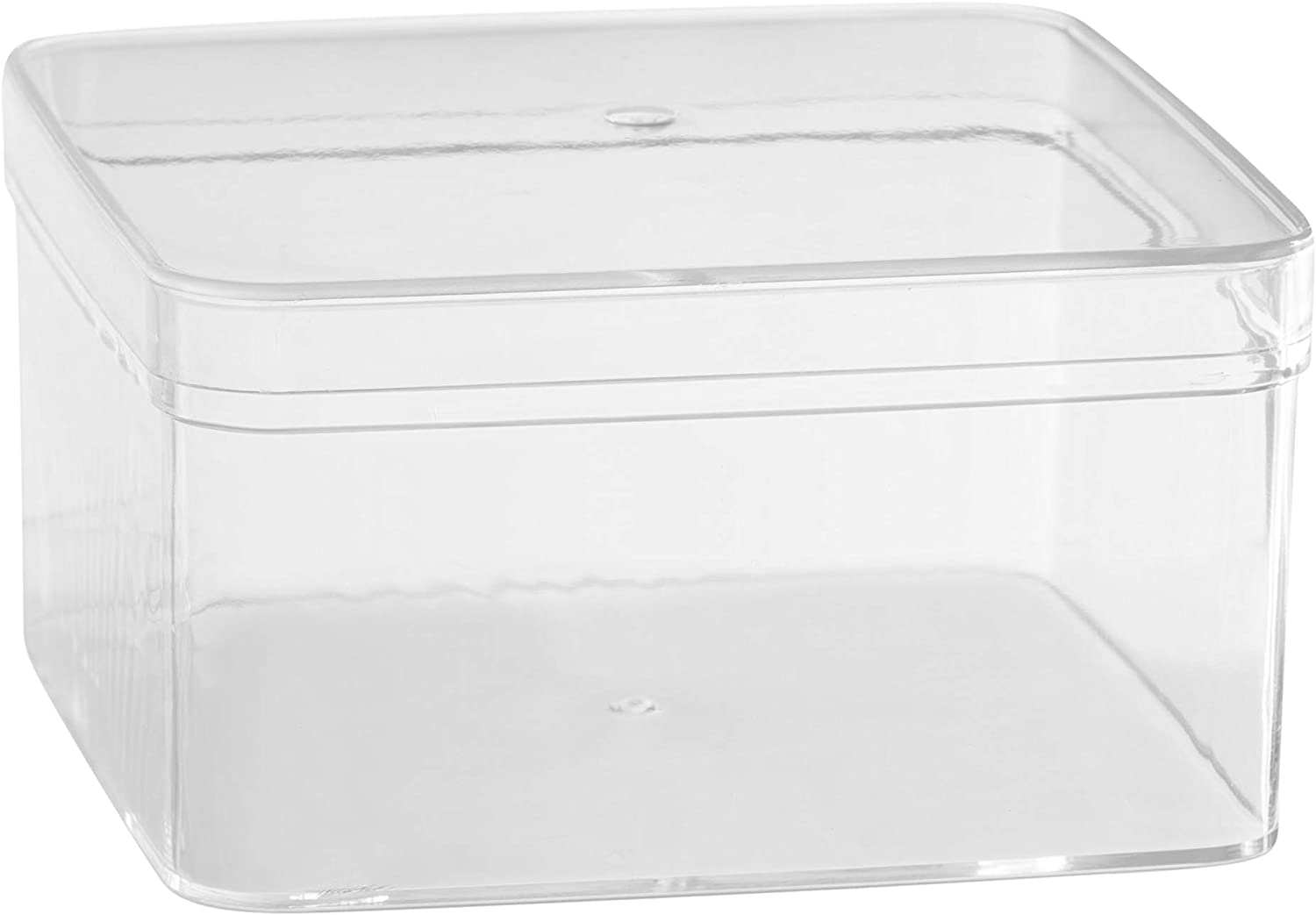 Clear Acrylic Boxes 4.25"x4.25"x2.25" 8 Pack