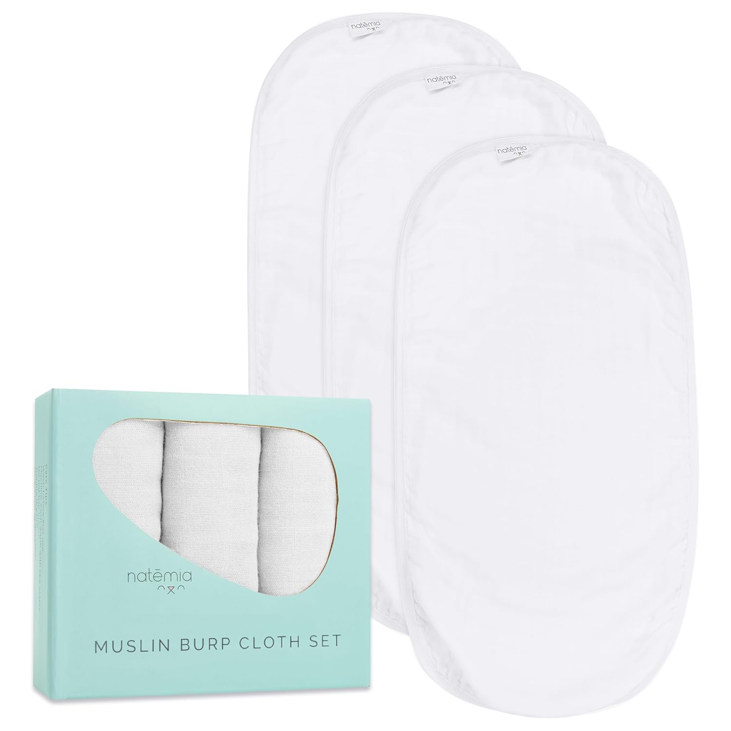Muslin Burp Cloth Set