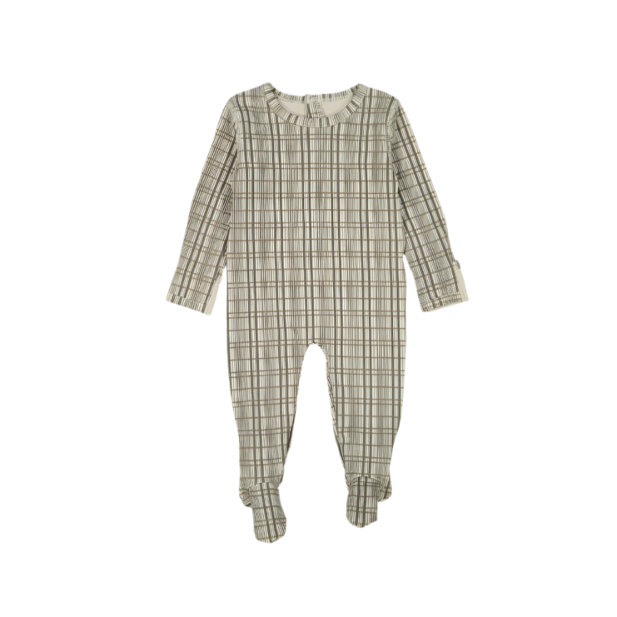 The Printed Romper - Plaid