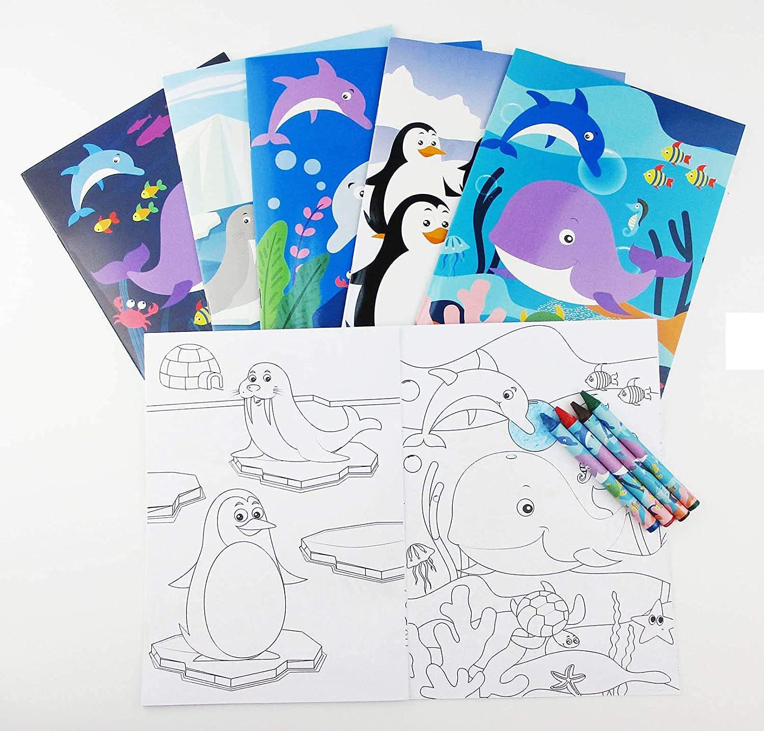 Ocean Life Party Favor Bundle For 12 Kids
