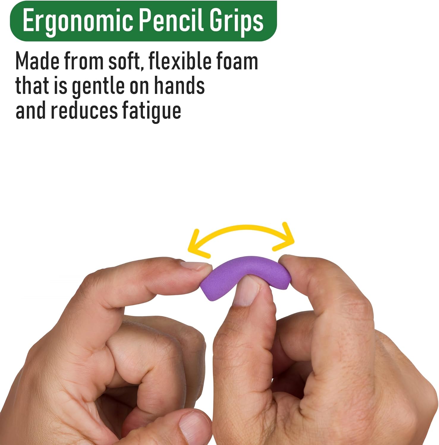 Foam Pencil Grip, 12 Pack