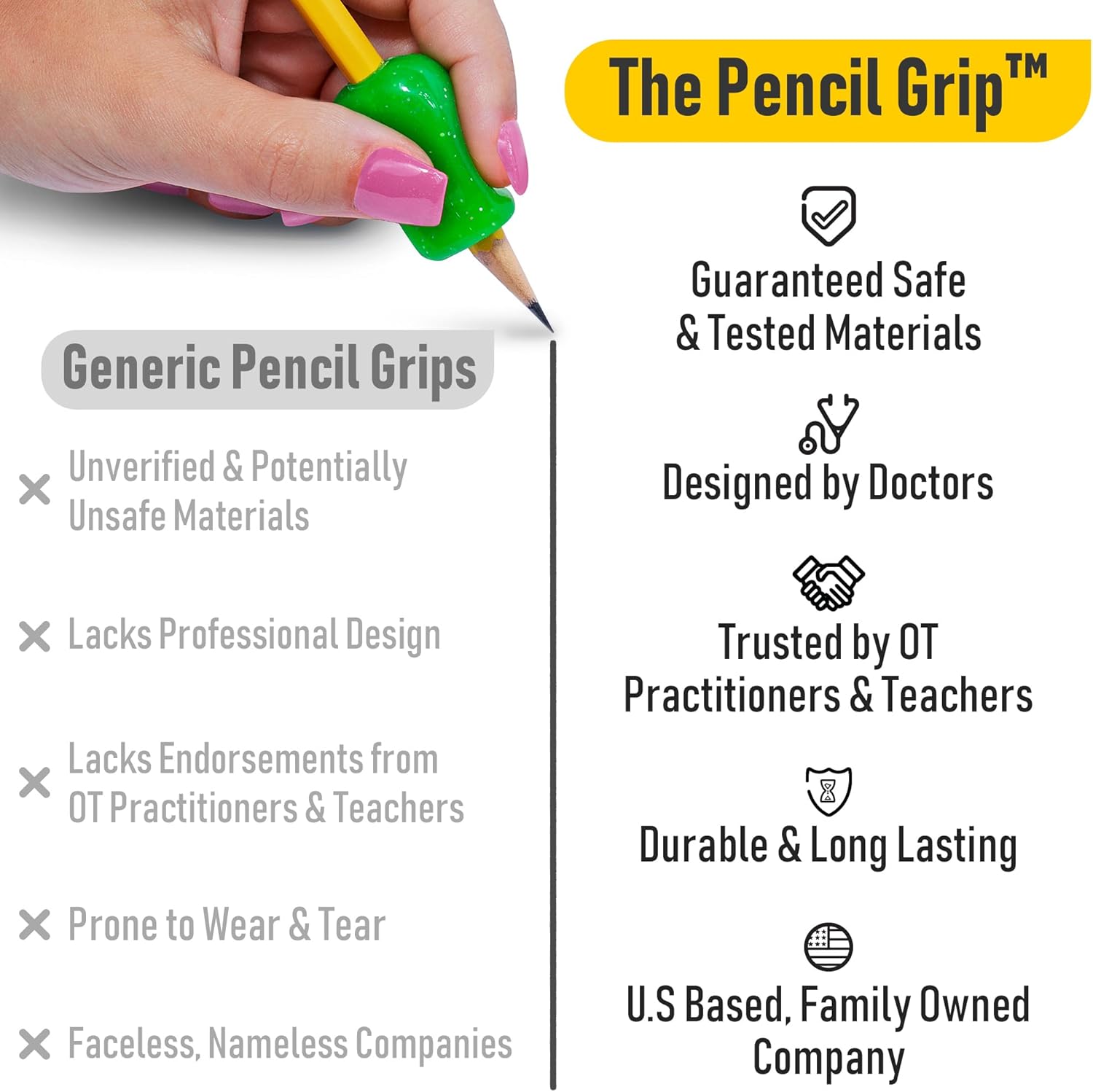 The Pencil Grip, Glitter