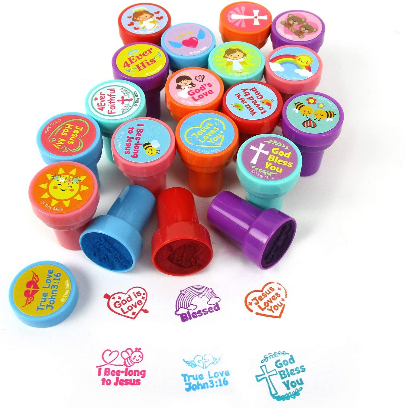 Religious Valentine's Day Handout Door Drop Kit For 12 Kids