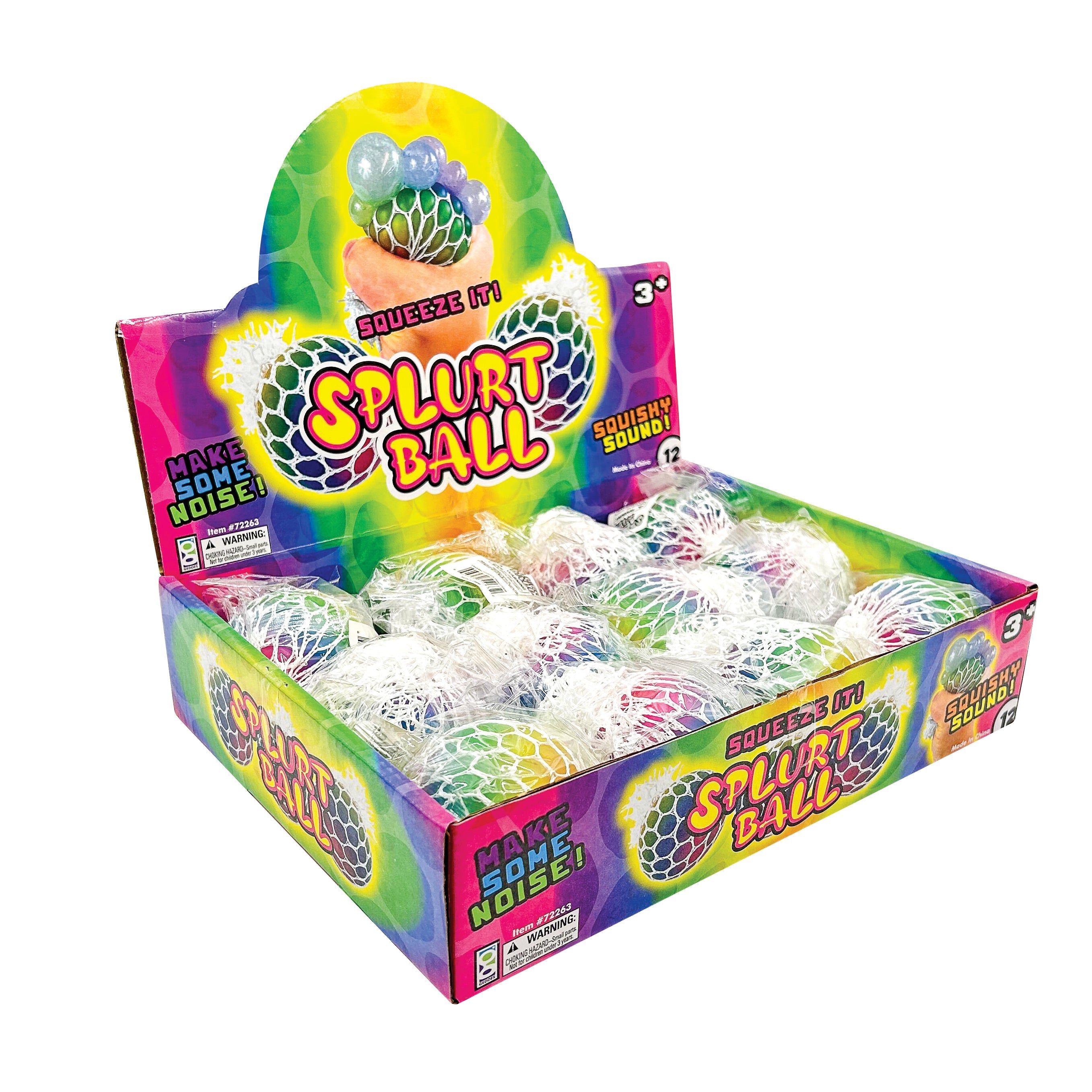 Splurt Noise Balls - 12 Per Display
