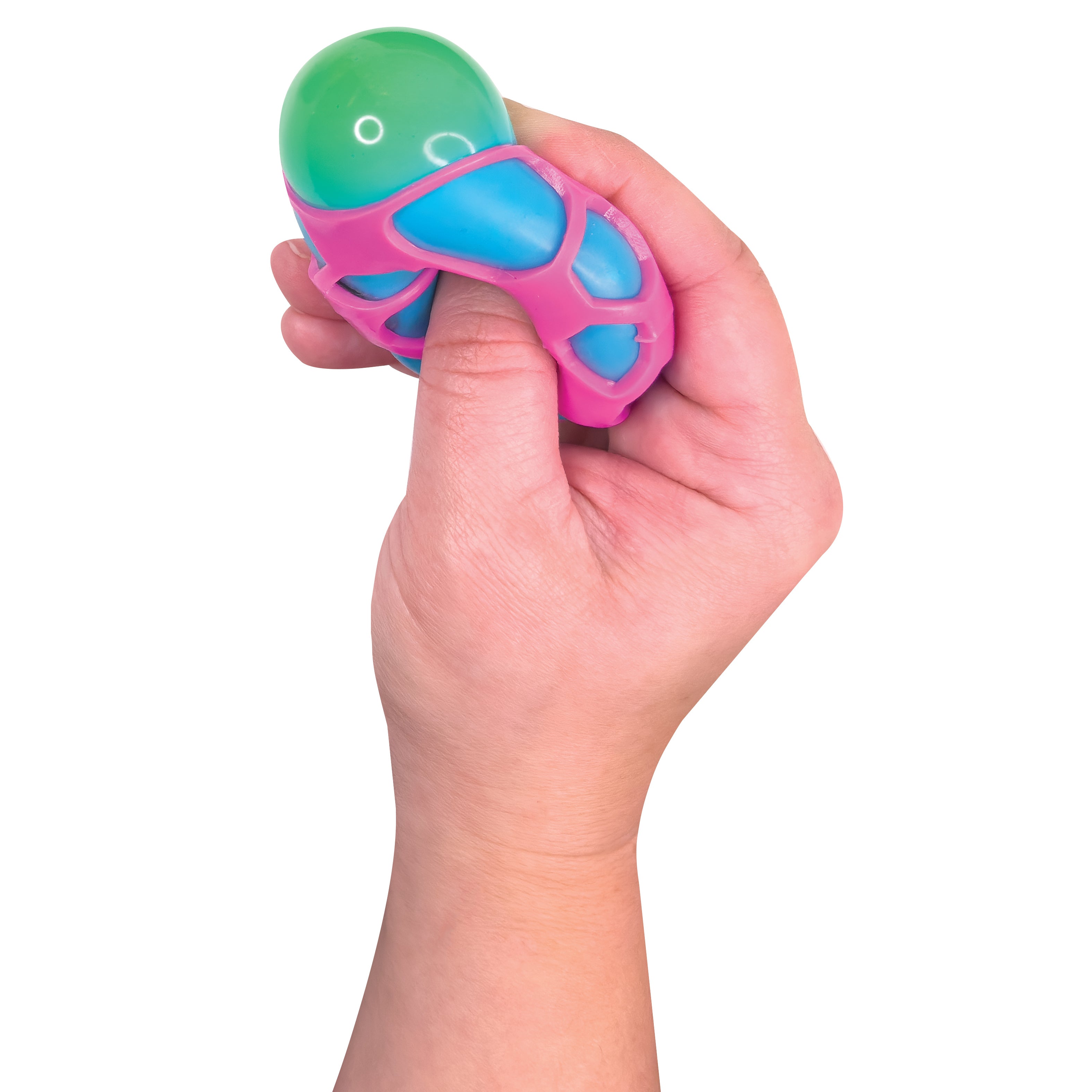 Triple Color Stress Ball - 24 Per Display