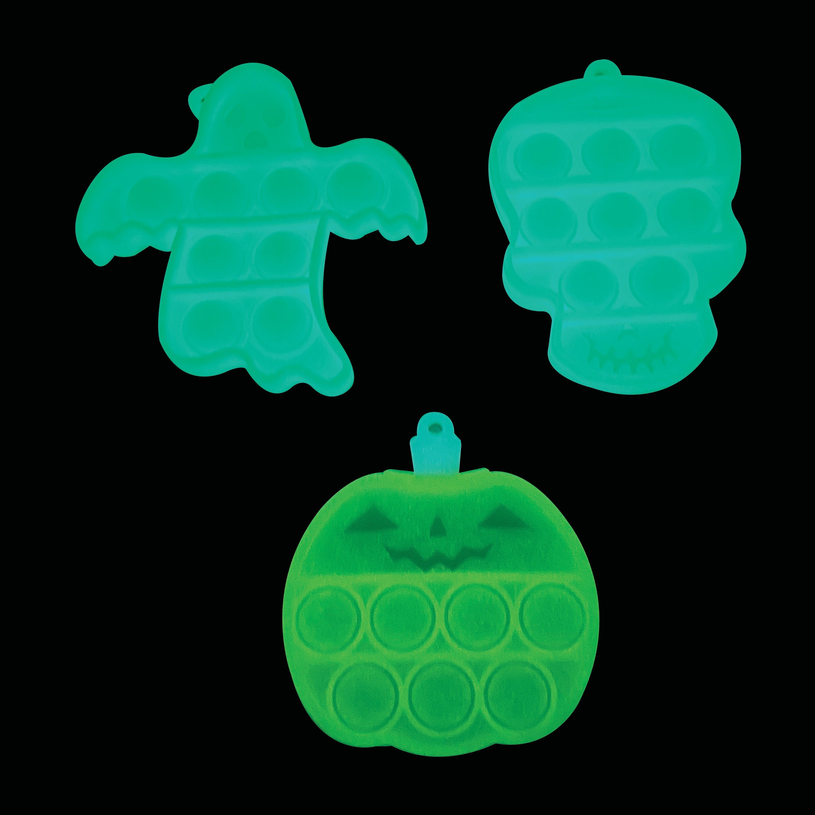 Halloween Glow-in-the-dark Pop ‘n’ Toys