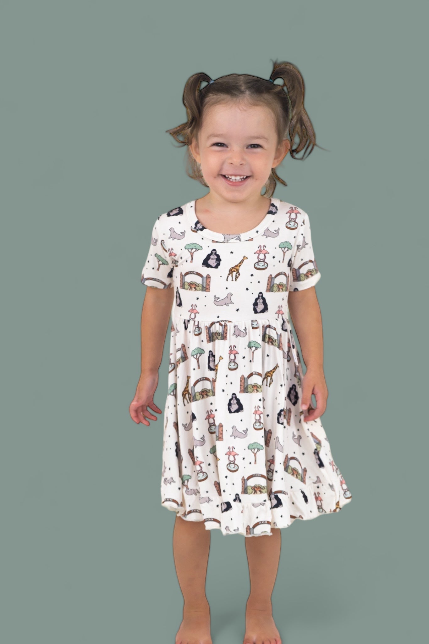 Exclusive Zoo Adventures Dream Ruffle Dress