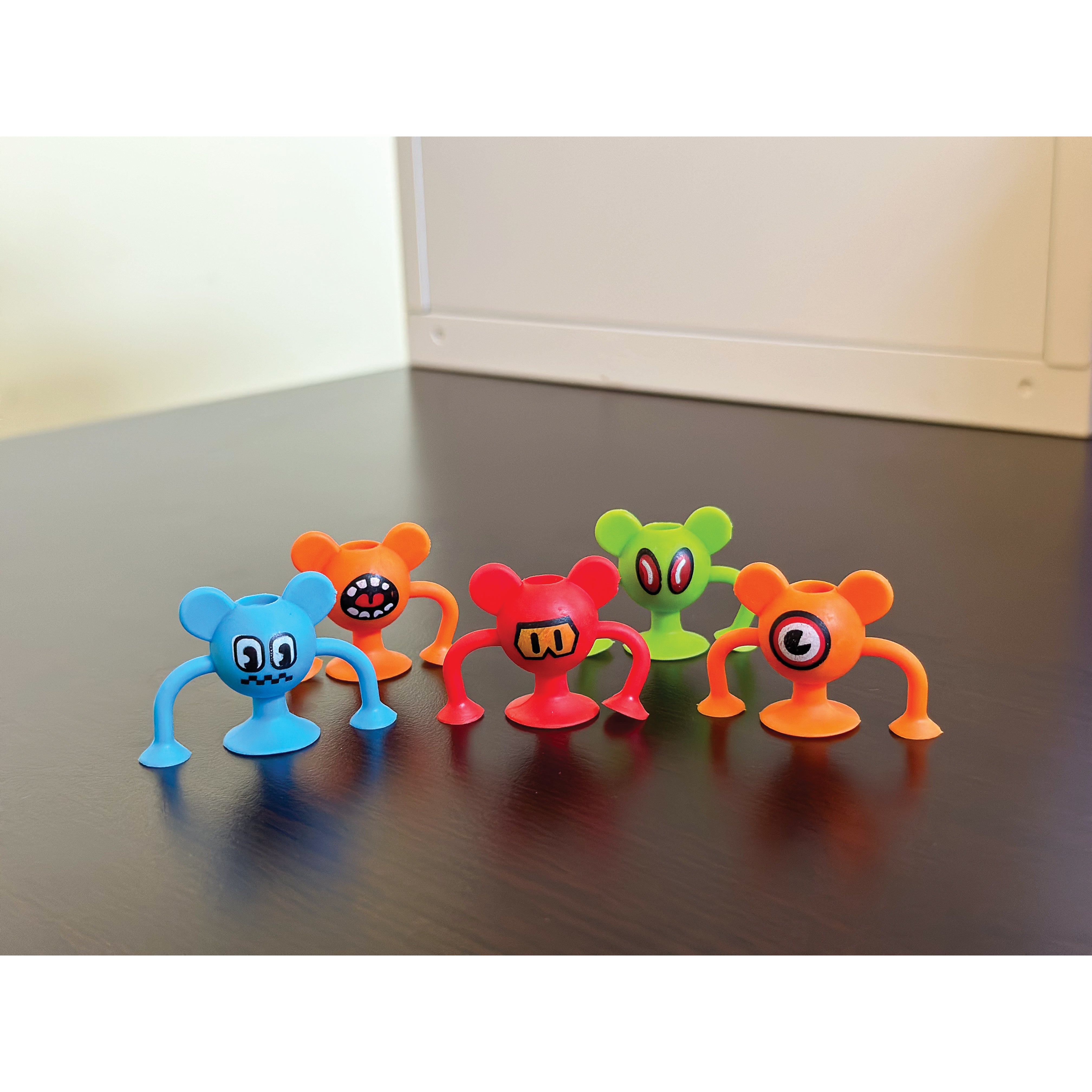 Suction Monster Pencil Stands - 24 Per Bag