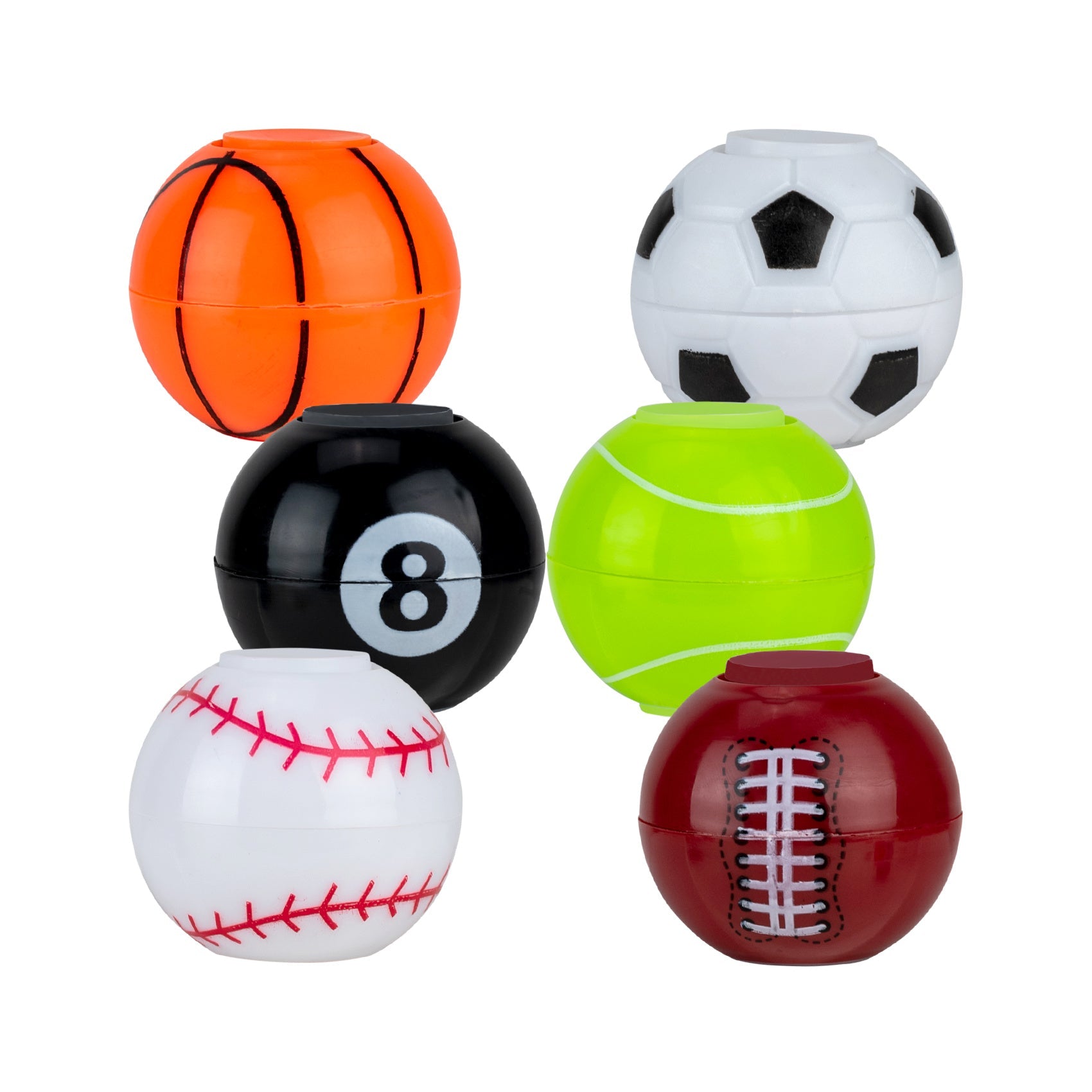 Sports Spinner Balls - 25 Per Bag