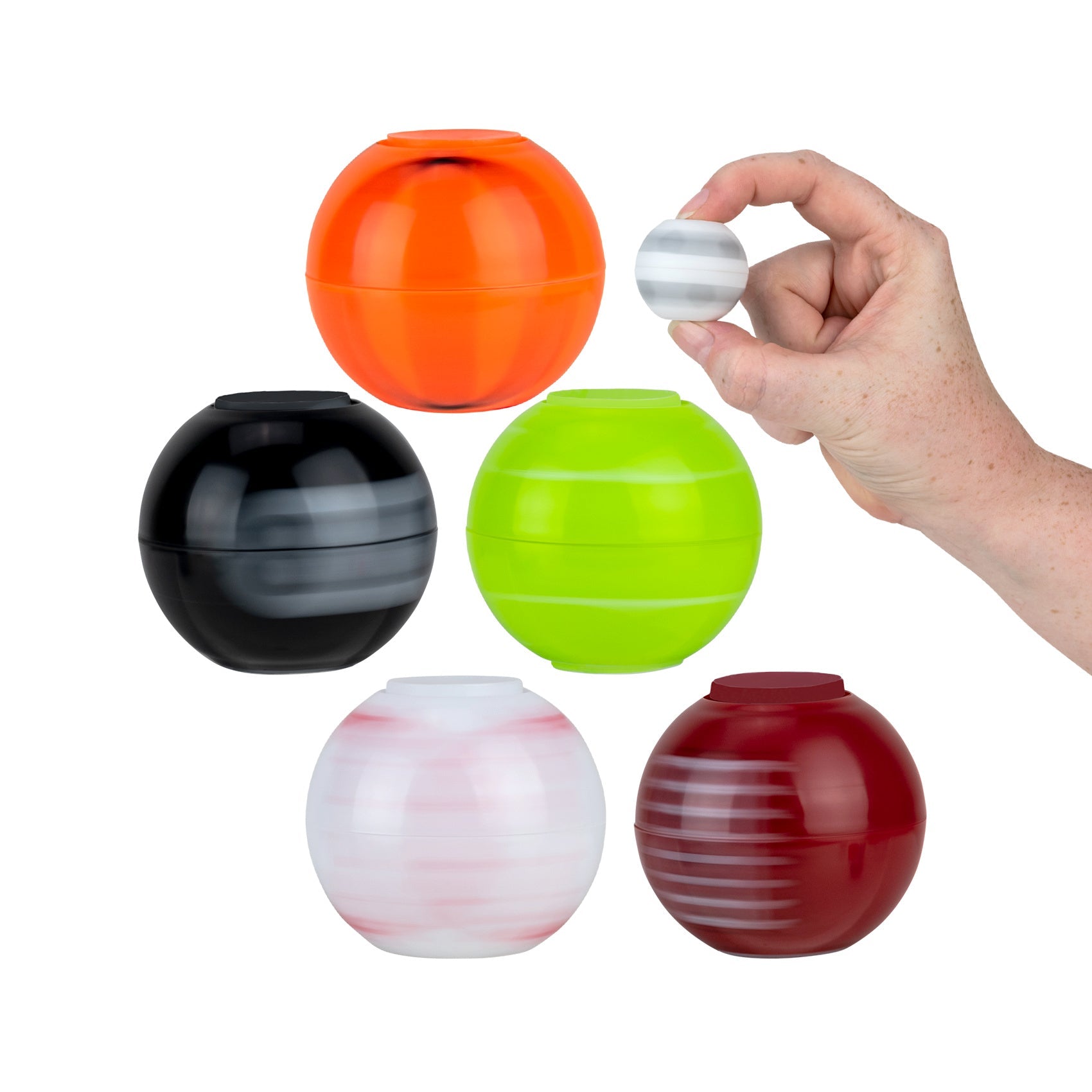 Mini Sports Spinner Ball - 100 Per Bag