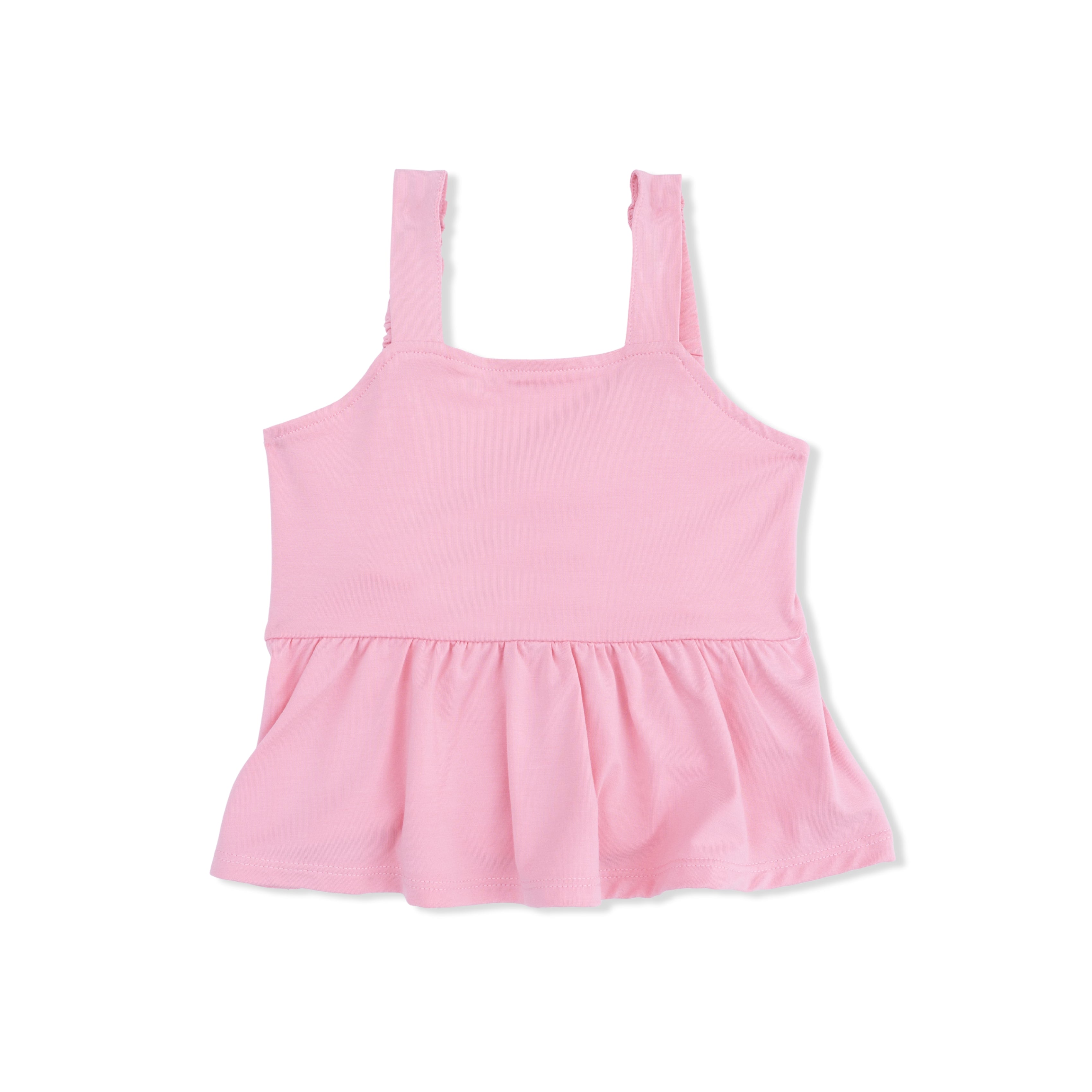 Stars And Stripes - Peplum Tank With Baby Bells