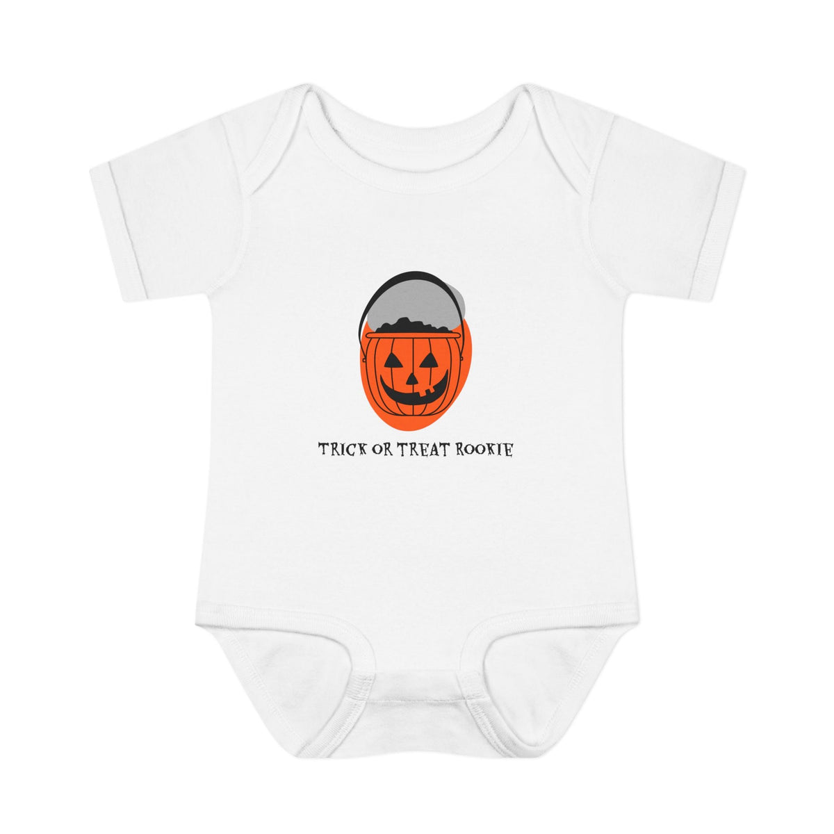 Trick Or Treat Rookie Onesie (babies/toddlers)