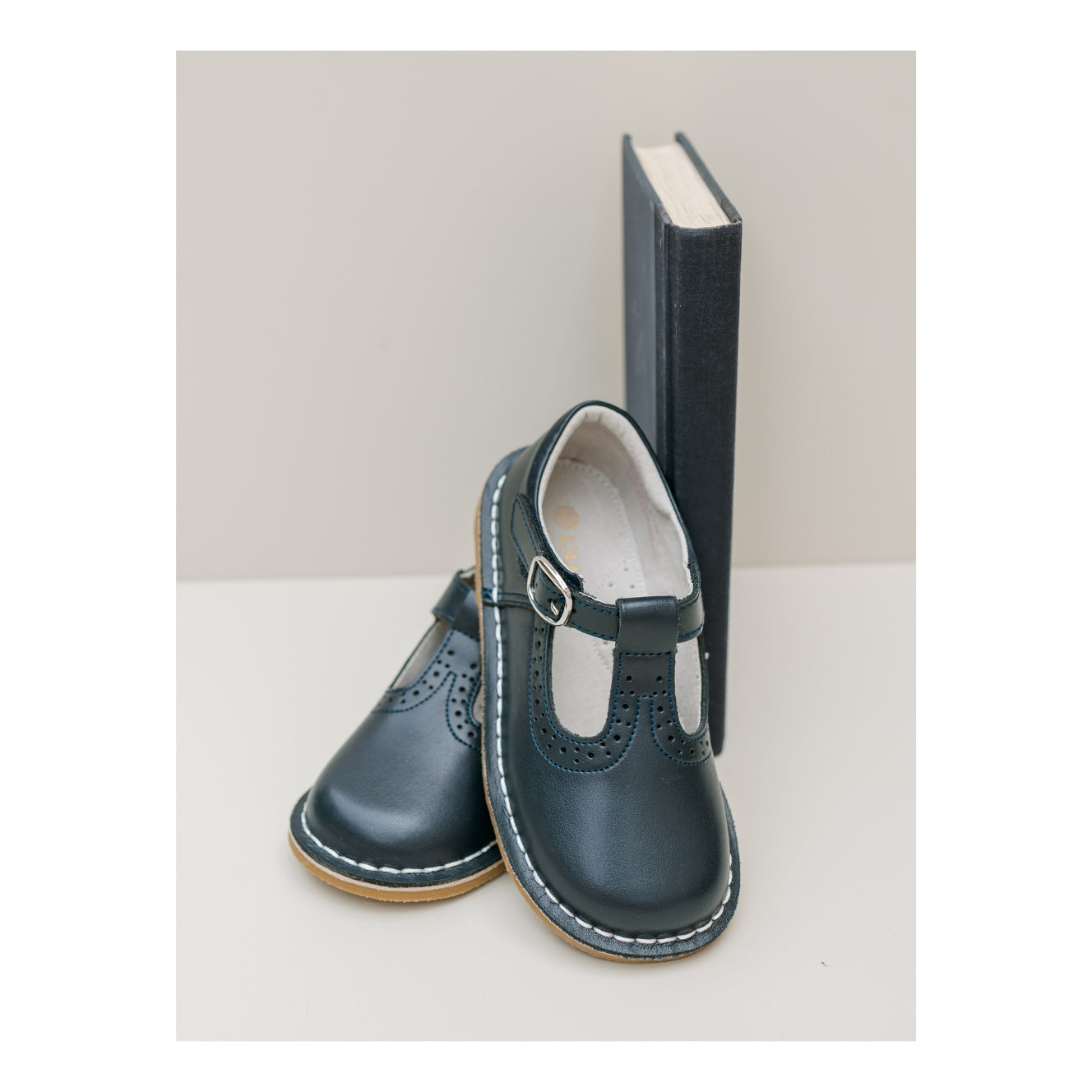 Frances T-strap Perforated Mary Jane