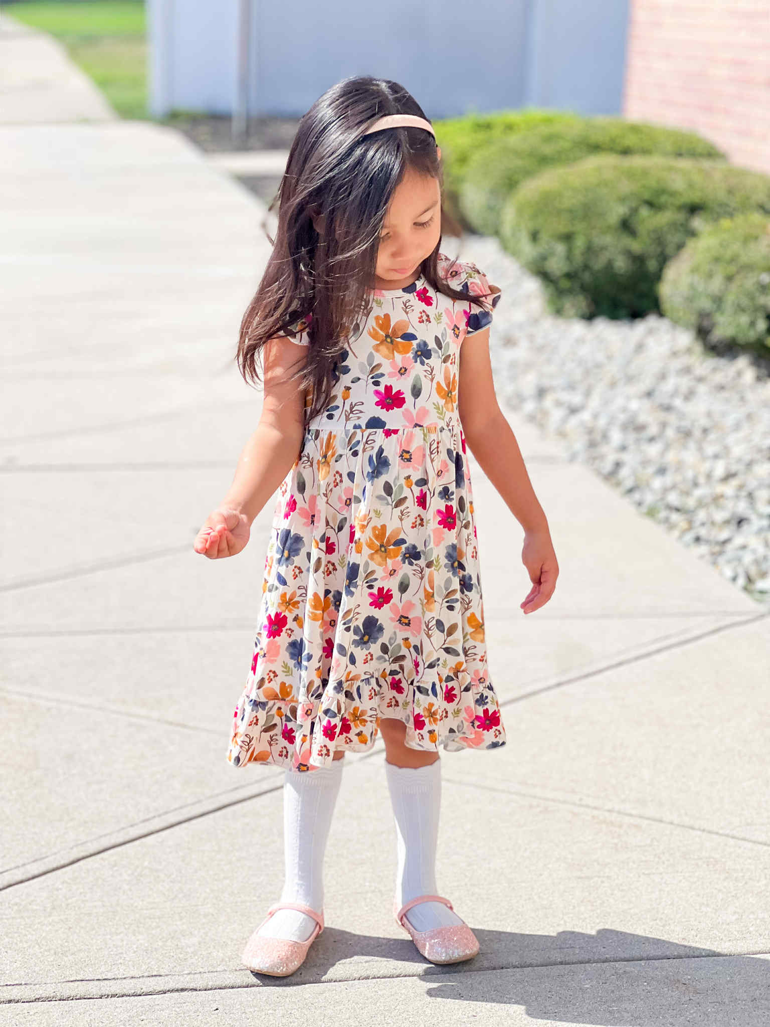 Autumn Blossoms Twirl