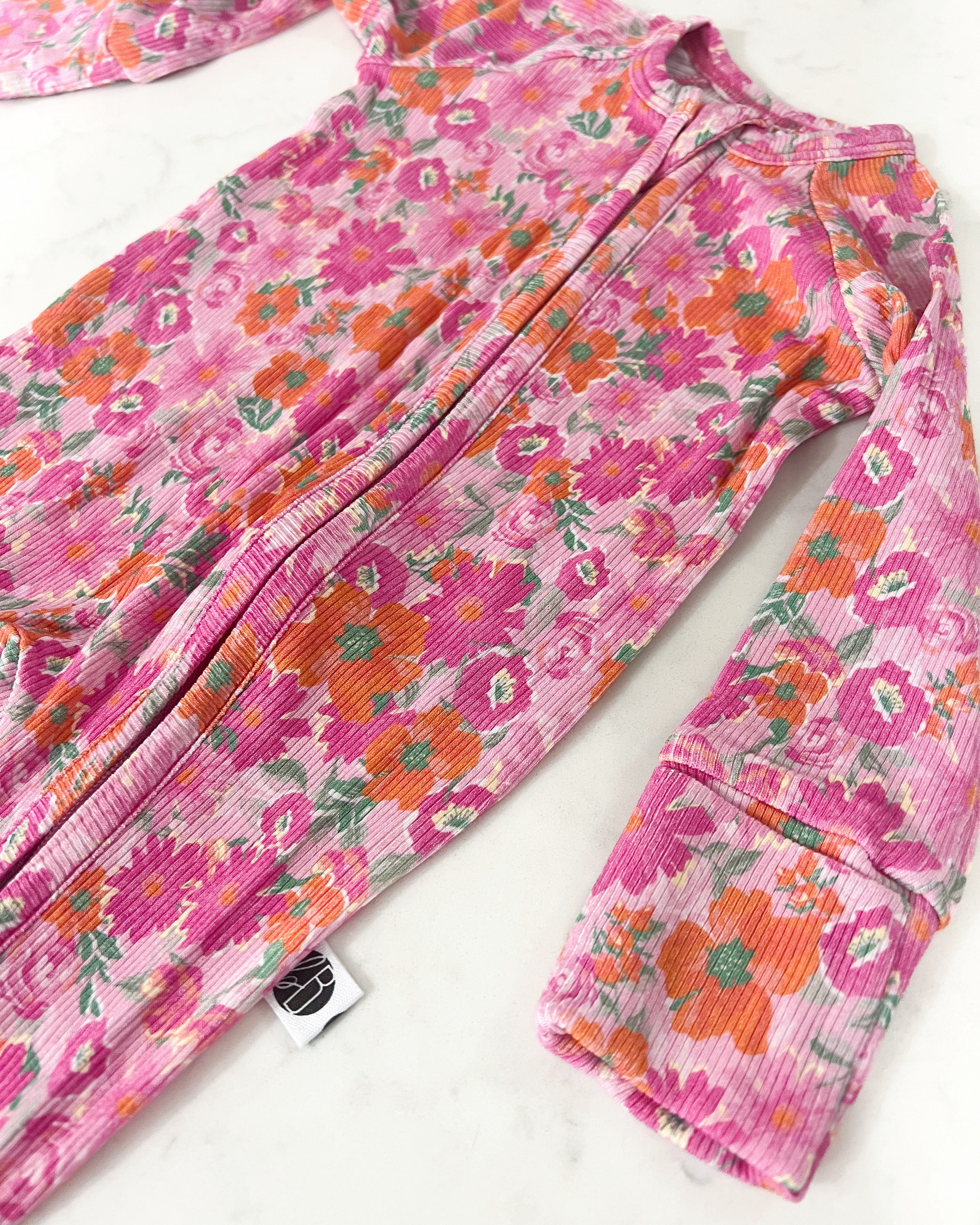 Floral Crush | Zip Romper