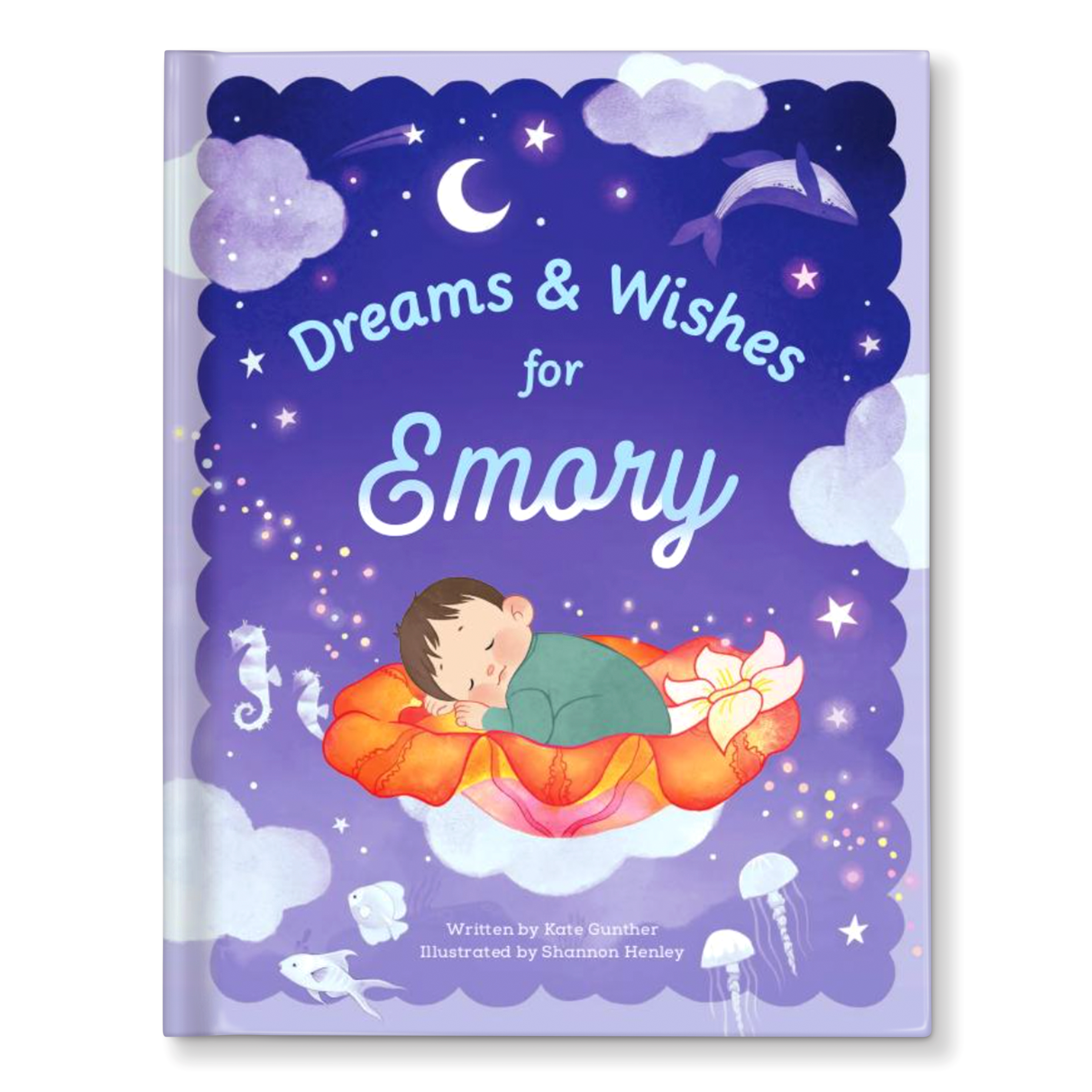 Dreams and Wishes for Baby Personalized Book