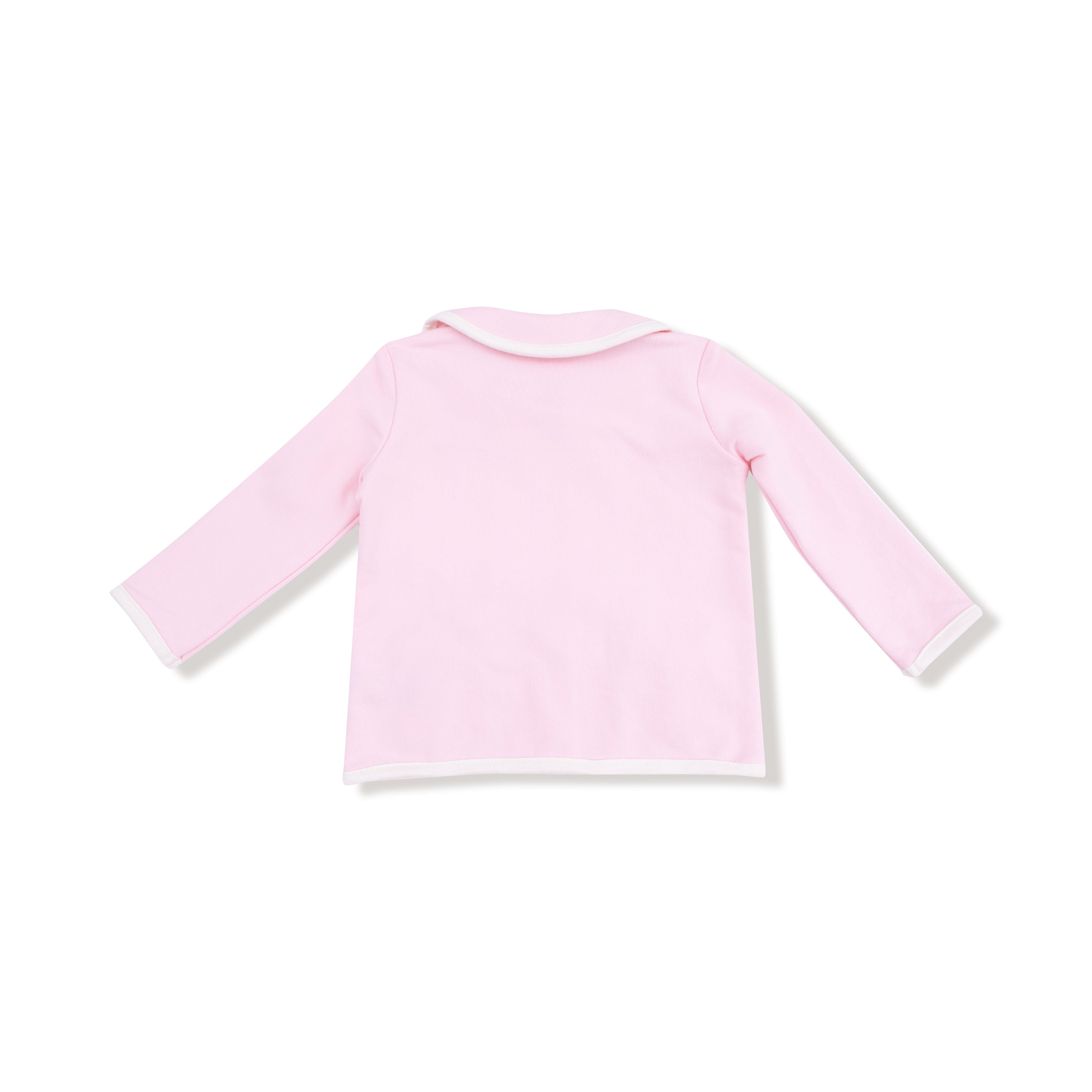 Tweed Style Jacket With Bow Pockets