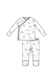 Take Me Home Set With Roll Over Cuff Pant