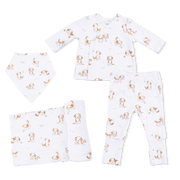 Explorer Puppy - Take Me Home Set With Bandana Bib & Swaddle