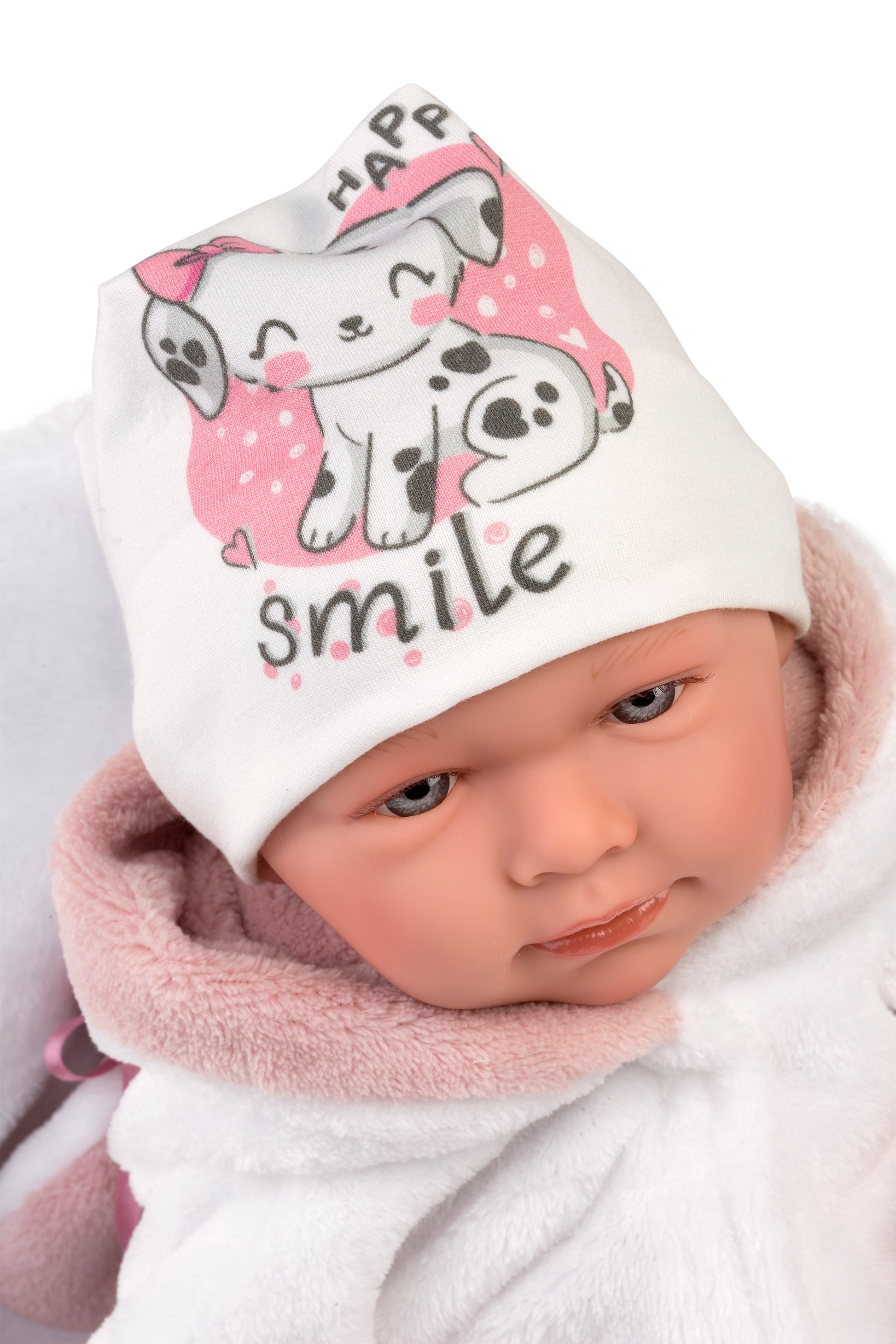 16.5" Articulated Newborn Ivy with Carrycot