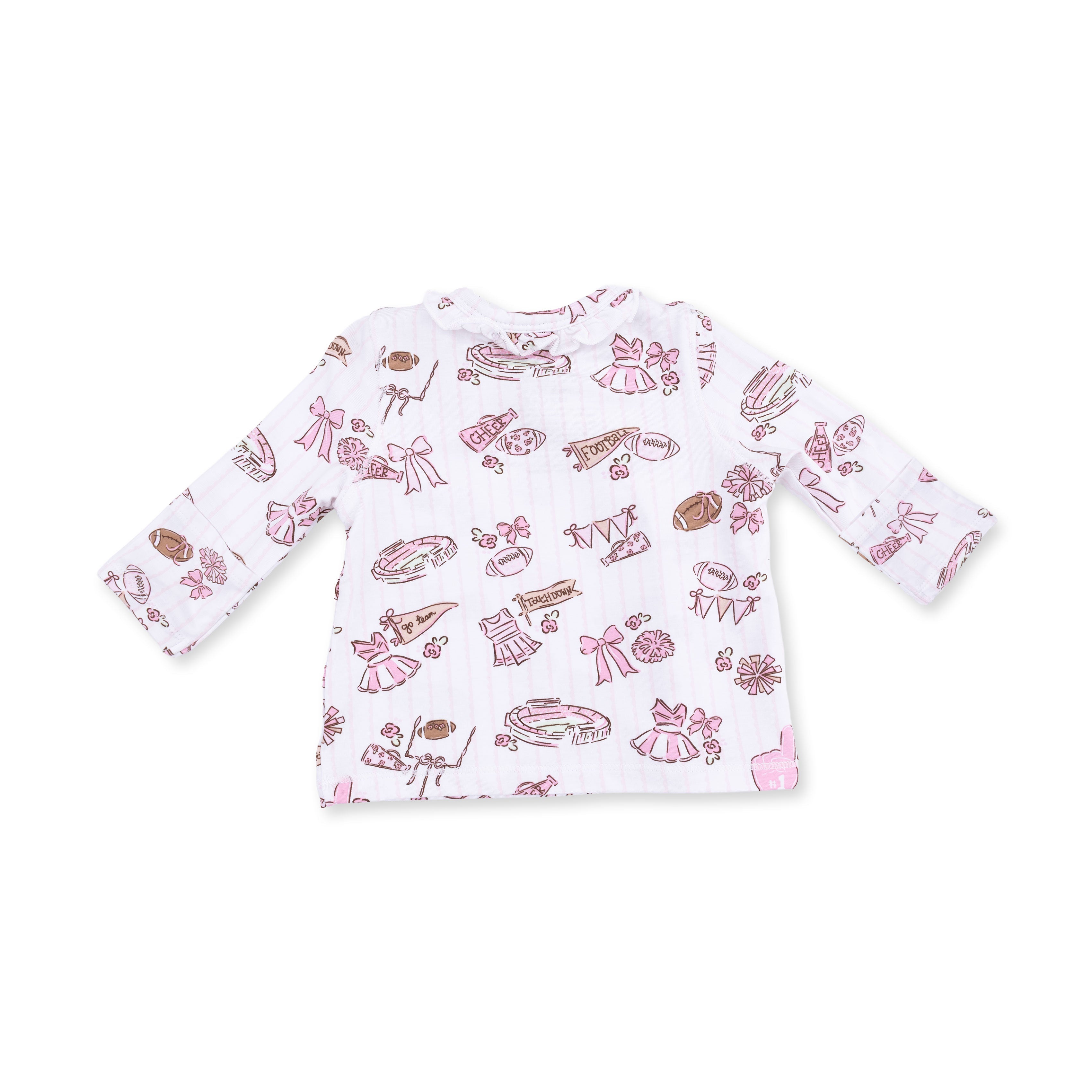 Football Cheer Nursery - Take Me Home Set With Convertible Pant