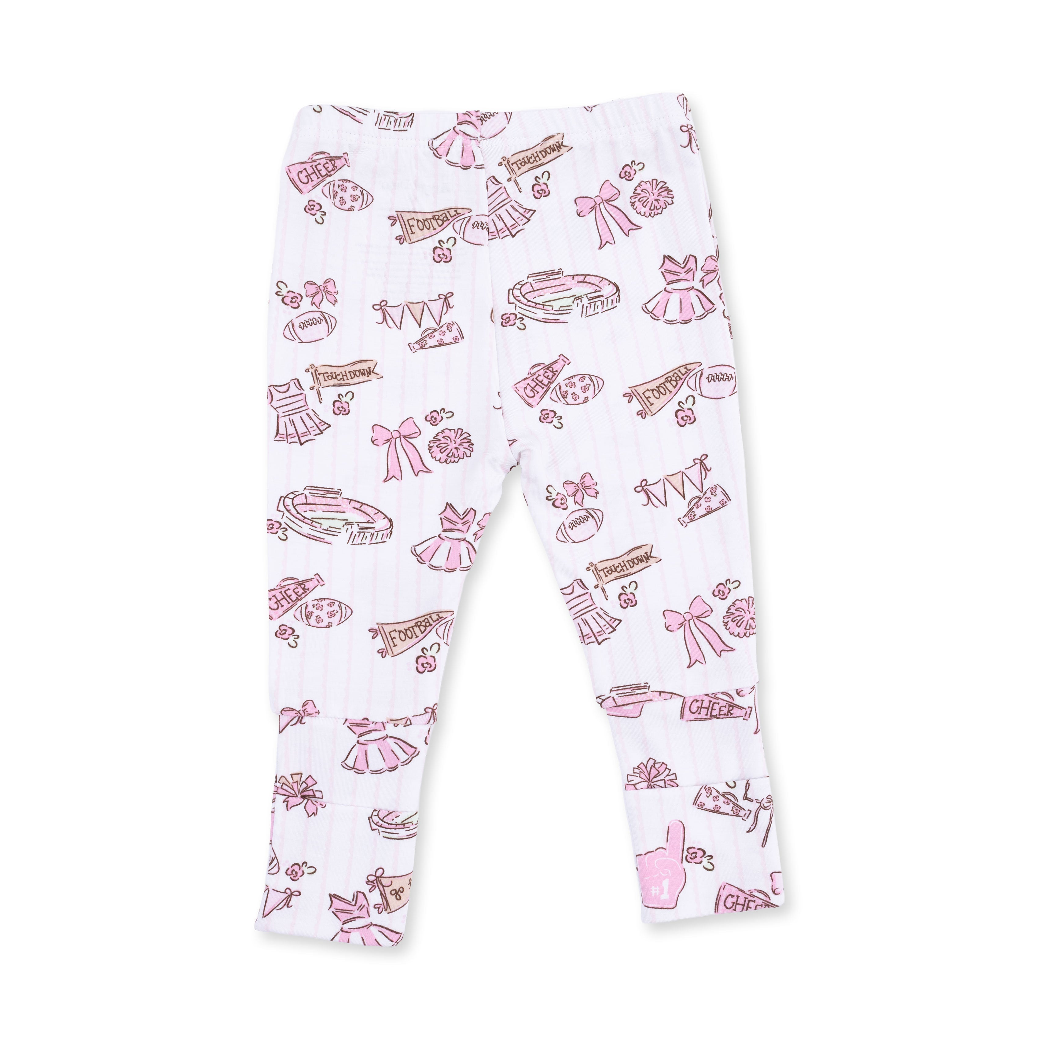 Football Cheer Nursery - Take Me Home Set With Convertible Pant