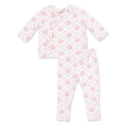 Rose Bow Lattice - Take Me Home Set With Convertible Pant