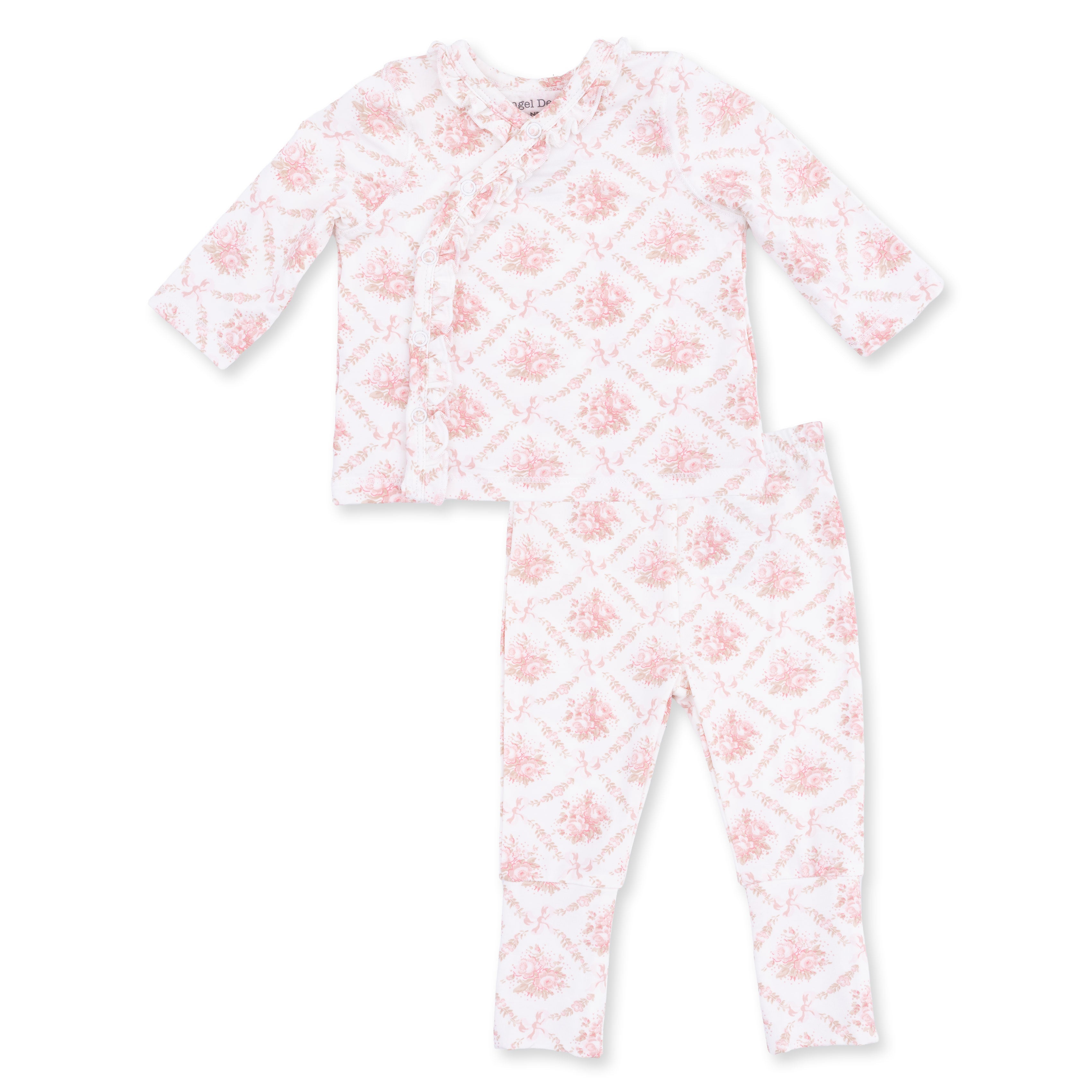 Rose Bow Lattice - Take Me Home Set With Convertible Pant