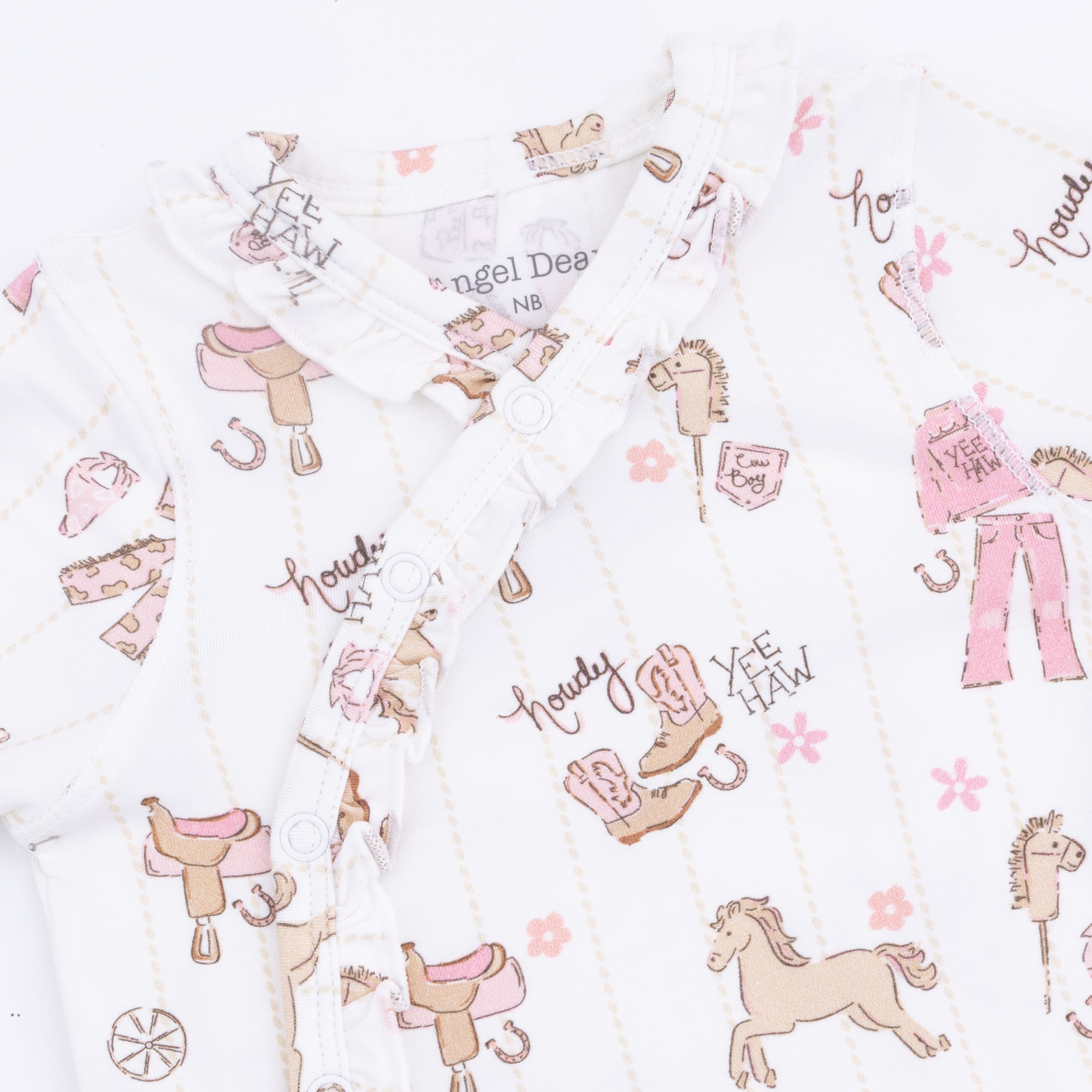 Cowgirl Nursery - Take Me Home Set With Convertible Pant