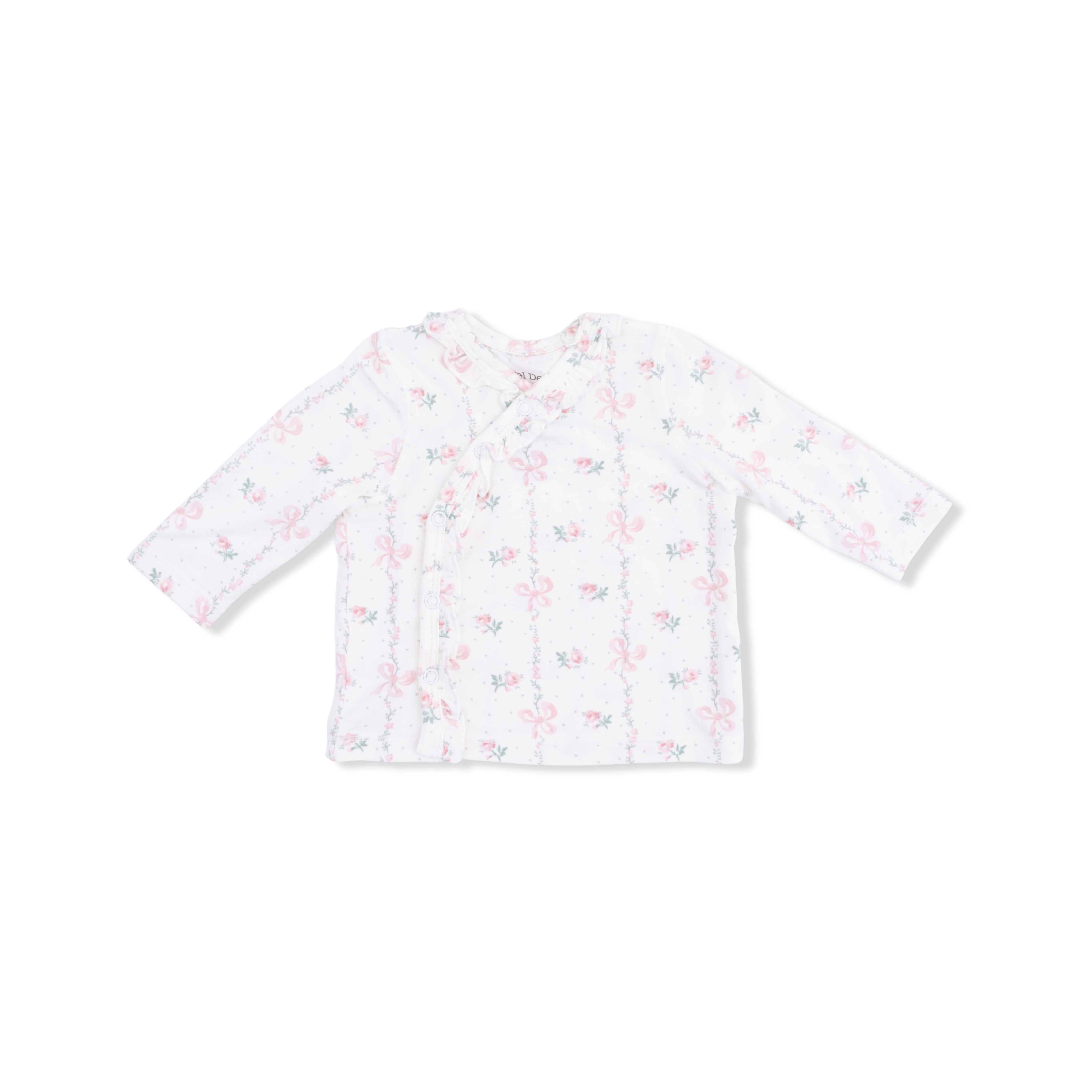 Dainty Buds And Bows - Take Me Home Set With Convertible Pant  & Swaddle Blanket Set