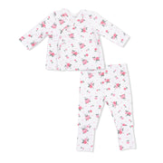 Pink Rosettes - Take Me Home Set With Convertible Pant