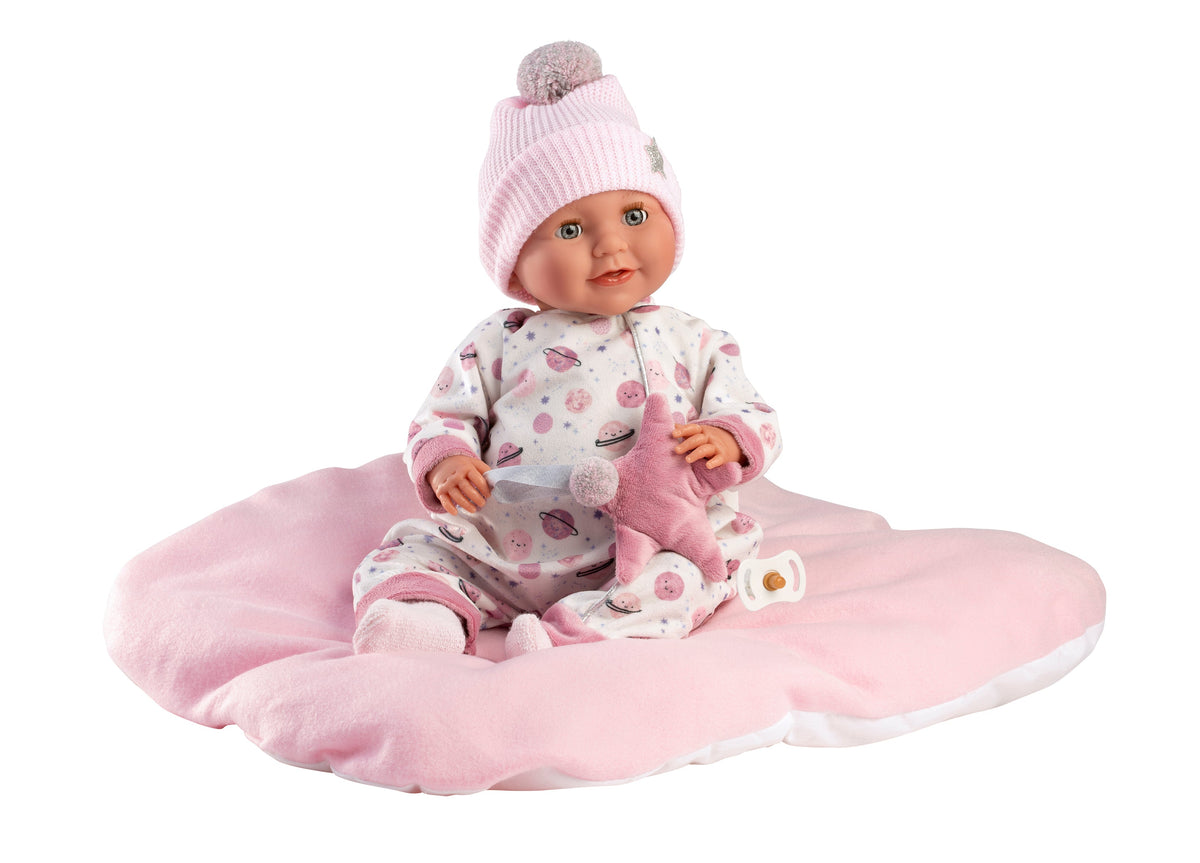 16.5" Soft Body Newborn Doll Dakota with Cushion